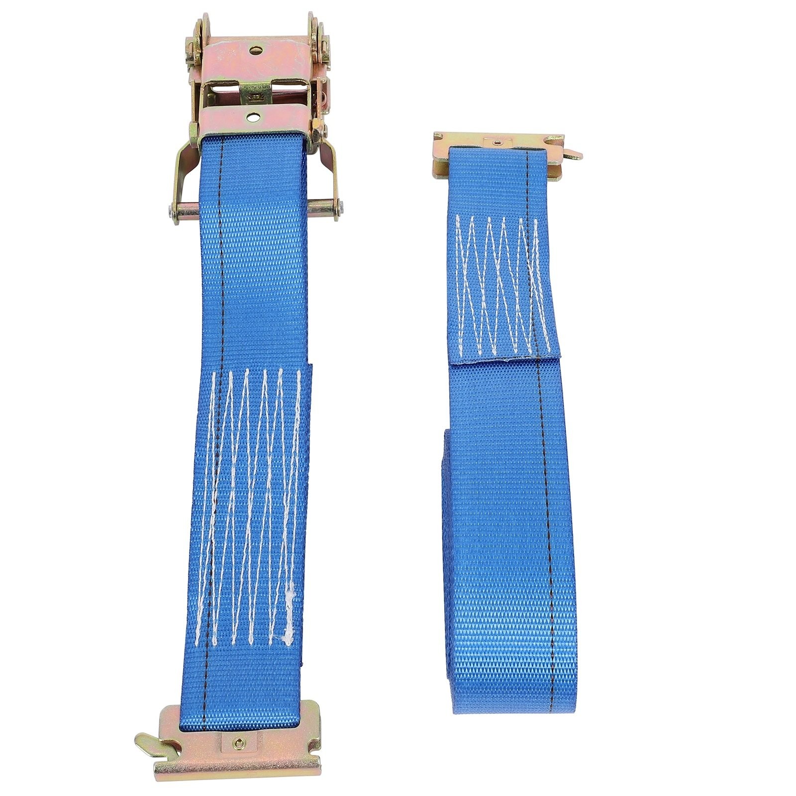 Wheel Chock & Tie-Down Strap Kit 1500 Lb New