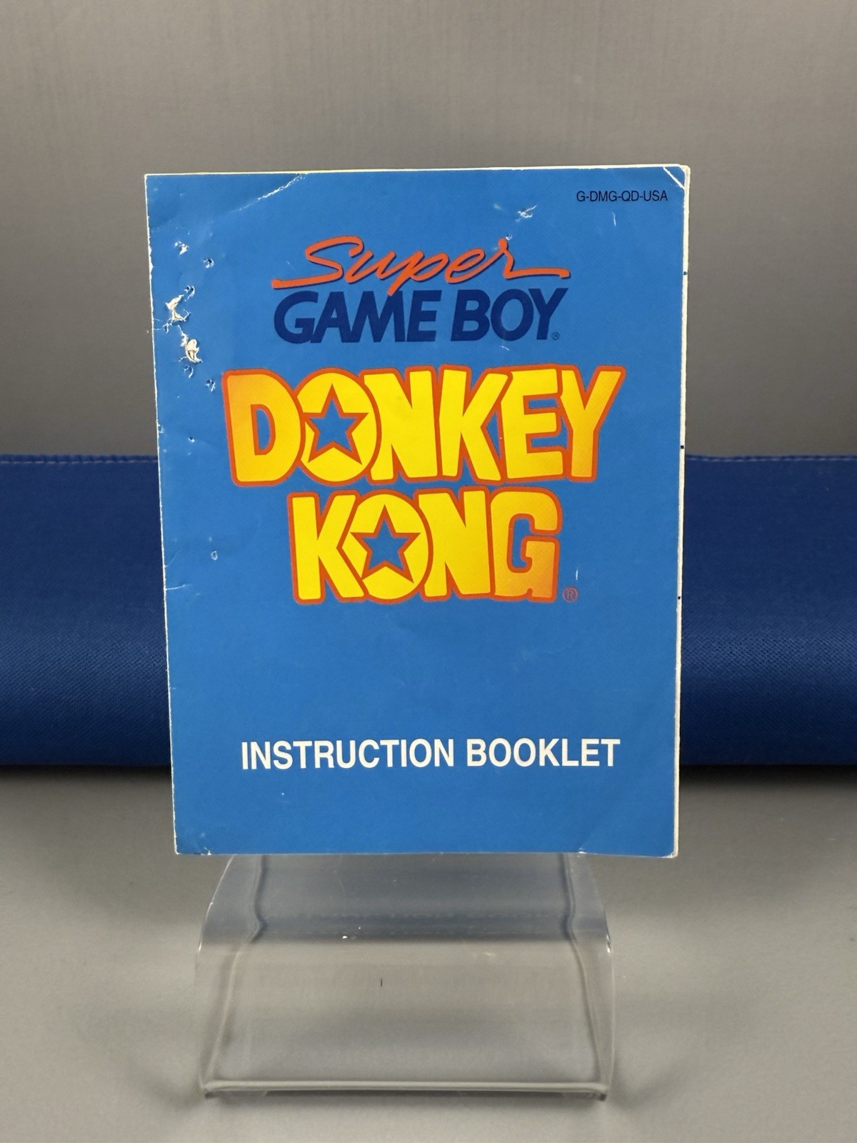 Super Game Boy Donkey Kong Instruction Booklet