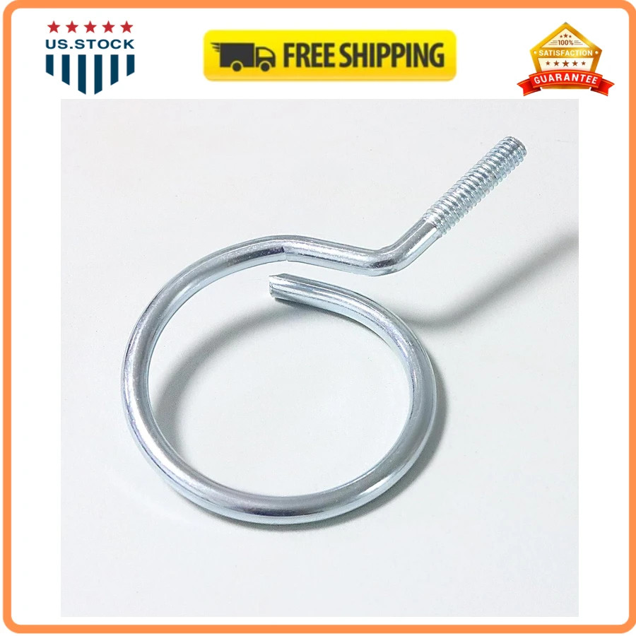 1/4-20 Threaded Bridle Rings 2 Inch Heavy Duty Cable Support 100 Pack