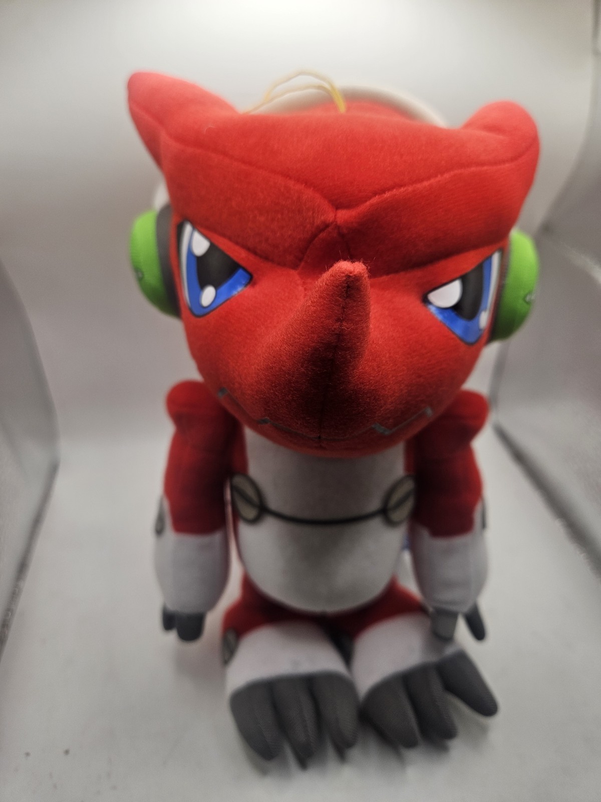 Digimon Fusion Shoutmon Plush Red Animation