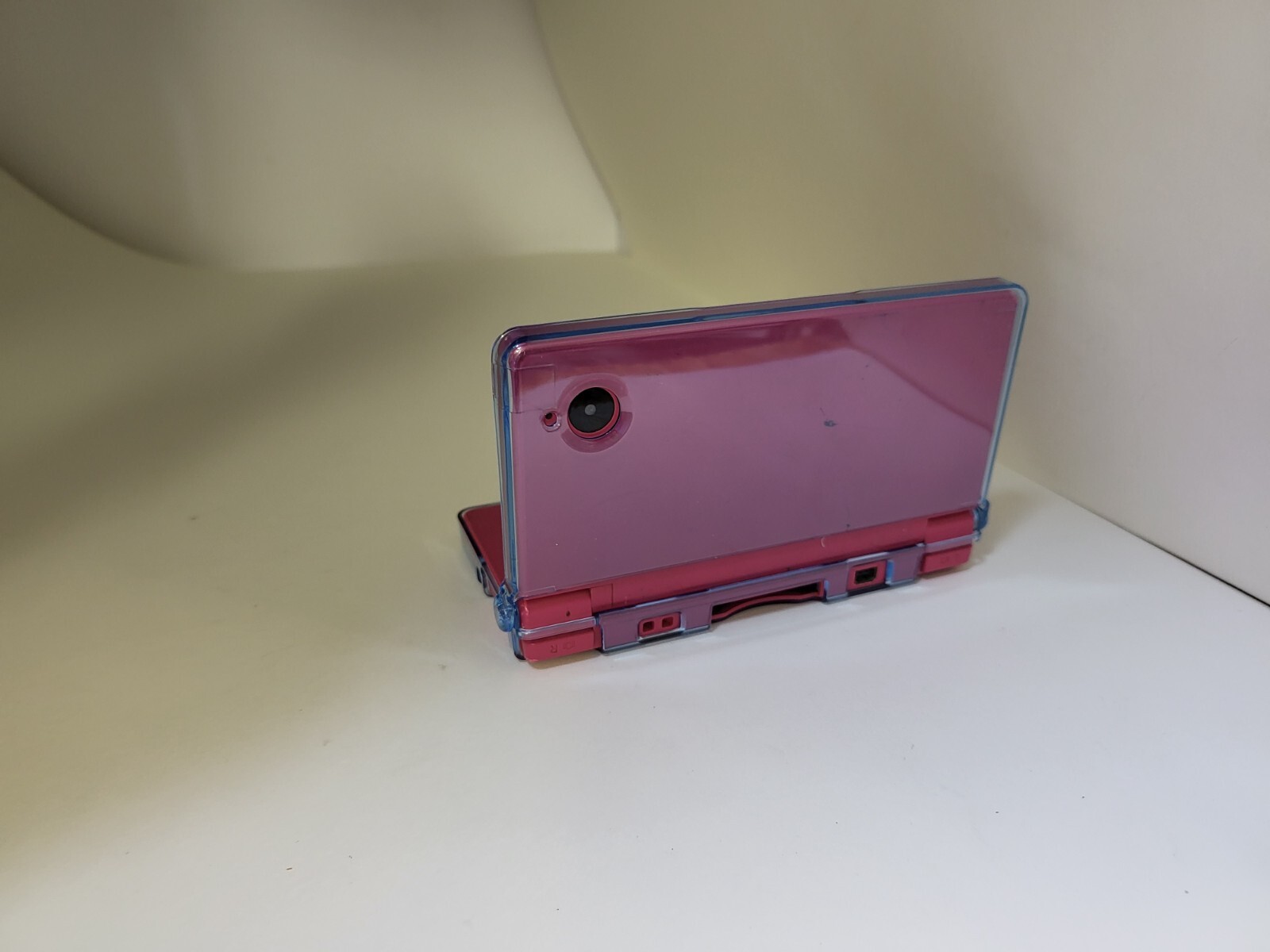 NEW Clear Blue console Shell Case + 2 Stylus & Screen protector for Nintendo DSi
