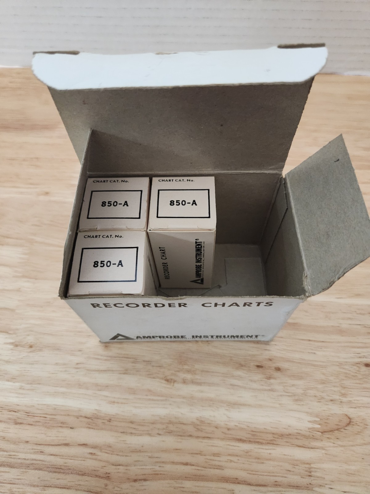 Vintage Amprobe 850A Recorder Charts – Box of 3 New Old Stock (NOS)
