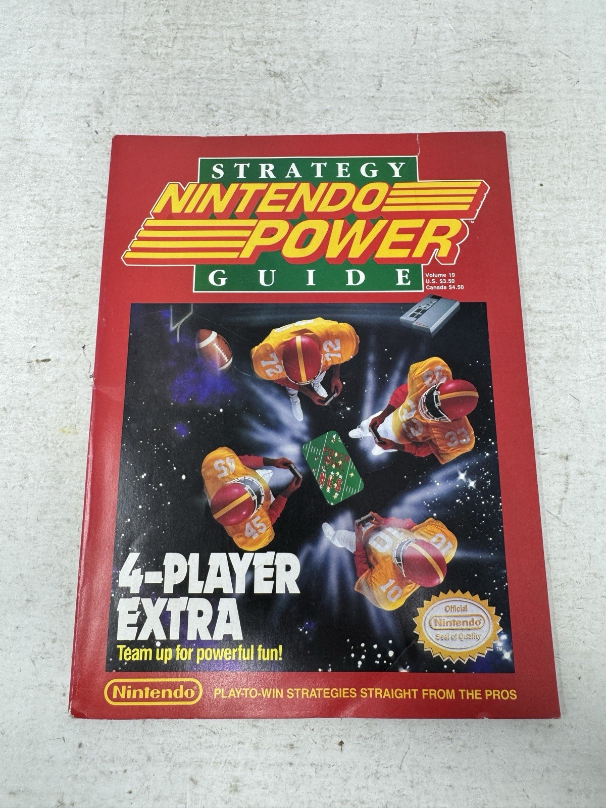 Nintendo Power Strategy Guide 4-Player Extra 1990 Volume 19