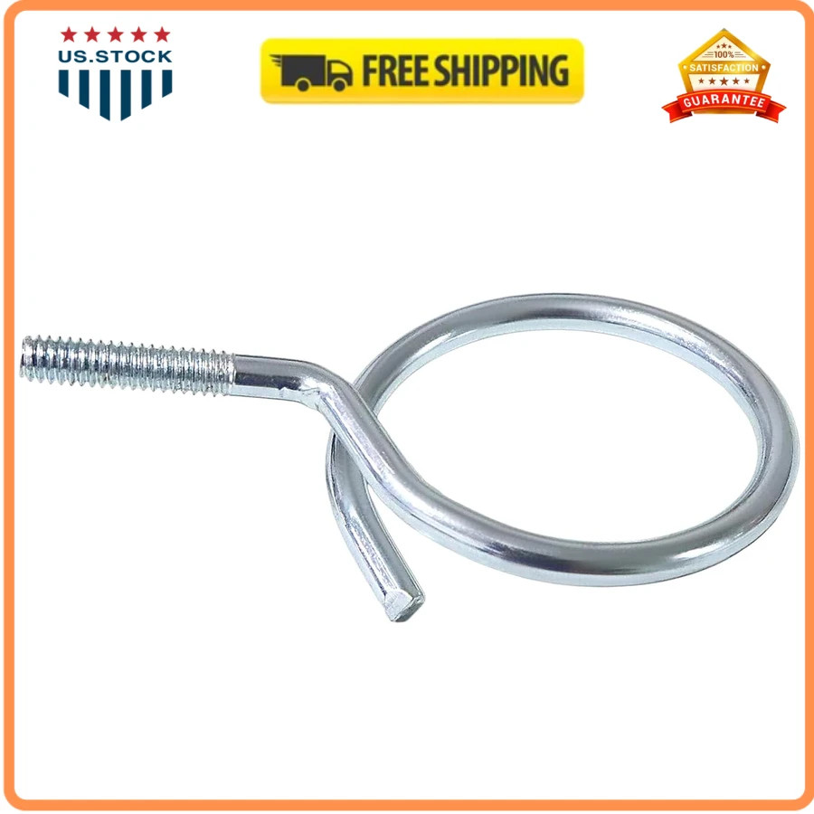 1/4-20 Threaded Bridle Rings 2 Inch Heavy Duty Cable Support 100 Pack