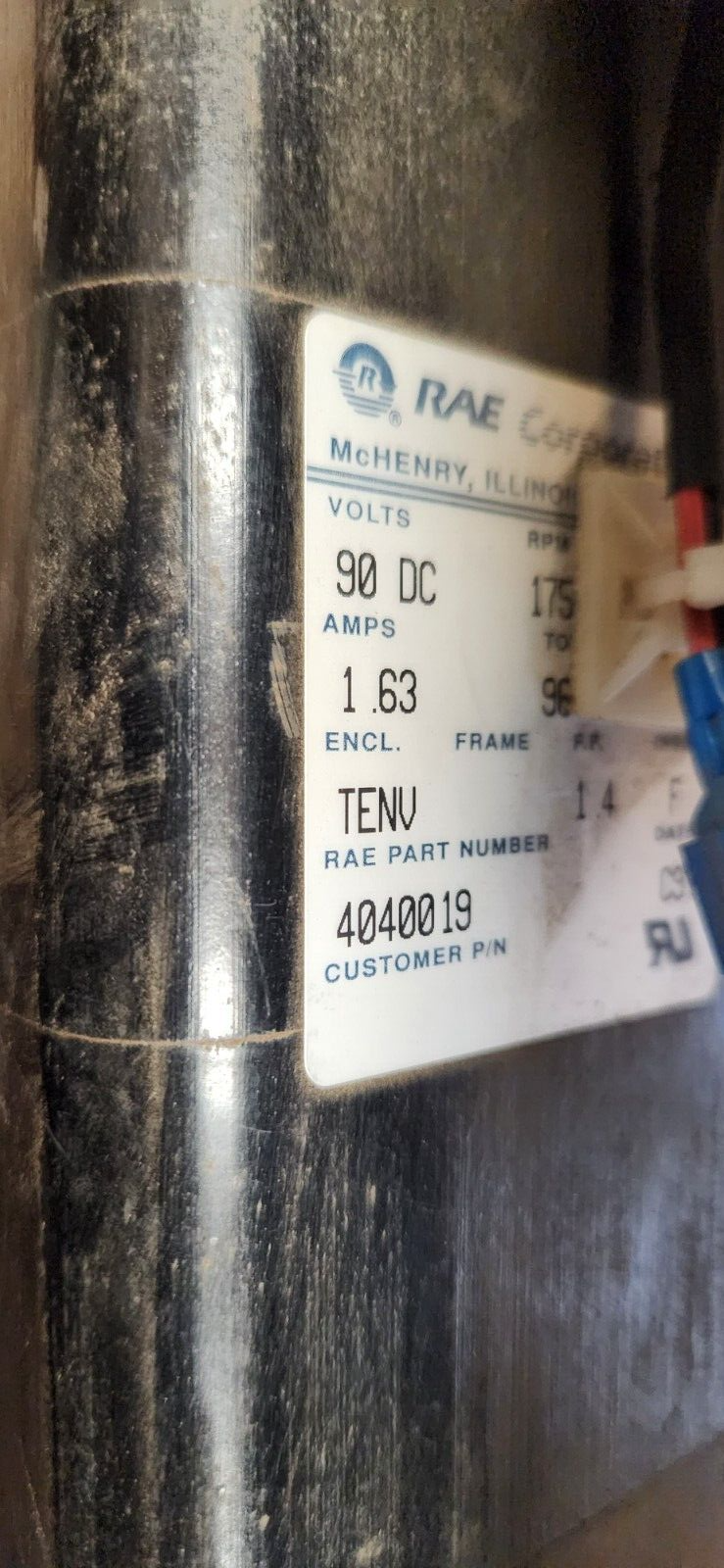 AccuWeb Electronic Guide Linear Actuator & Motor SF-2 7102-02 MTR-309