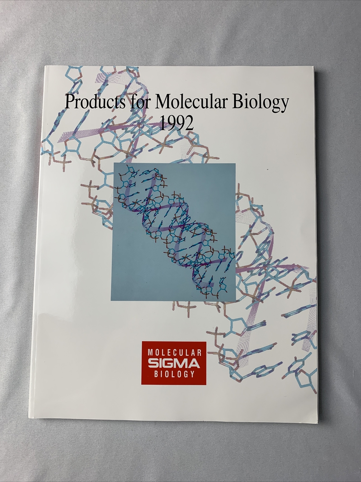 Sigma Products For Molecular Biology 1992 / Nucleic Acids