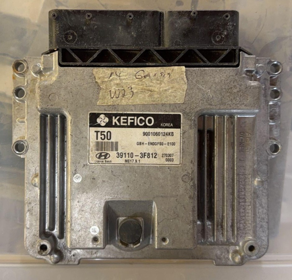 39110-3F812 ecm ecu computer 2014 Hyundai Genesis