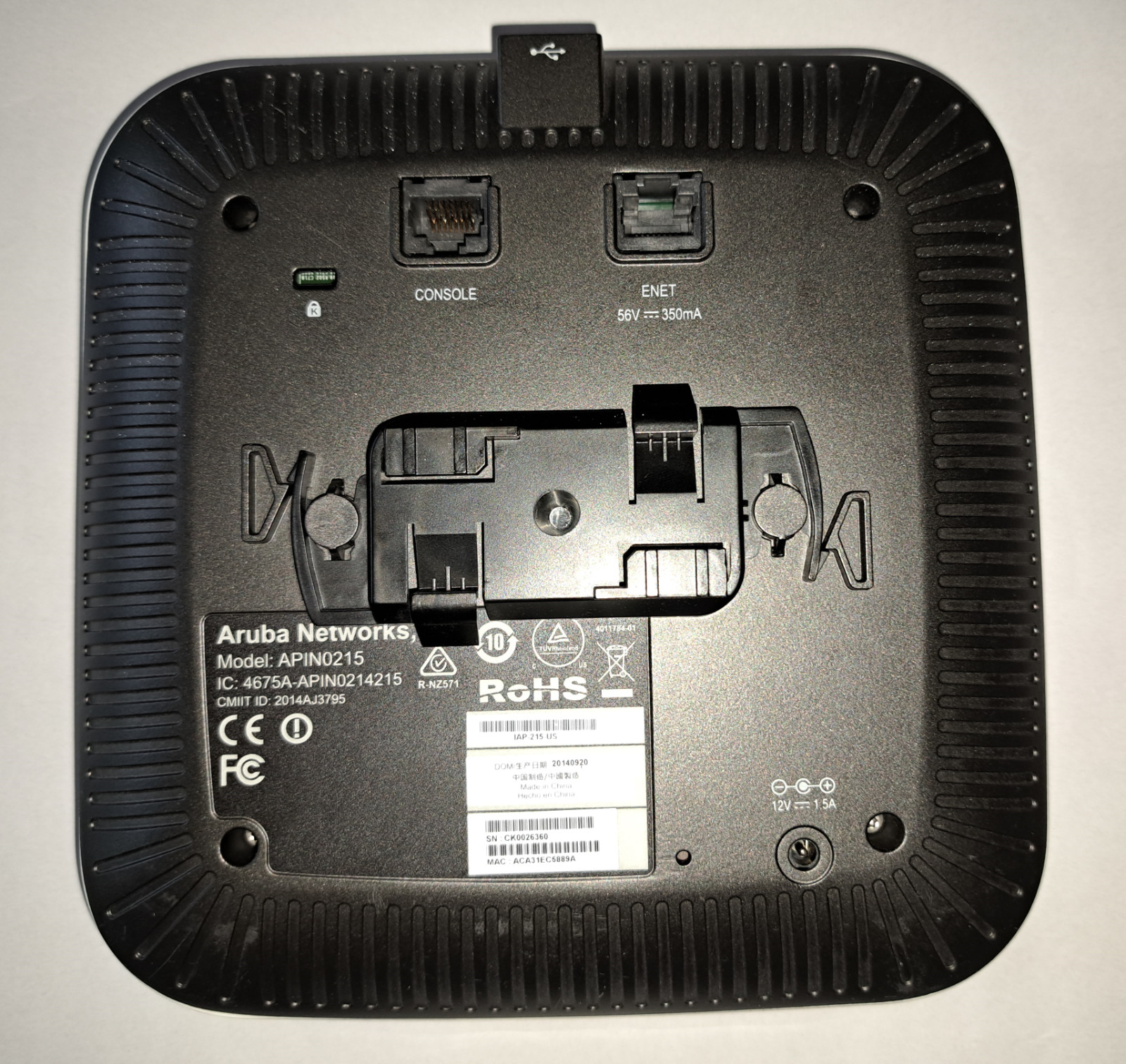 3 Used Aruba APINO215 Wireless Access Point