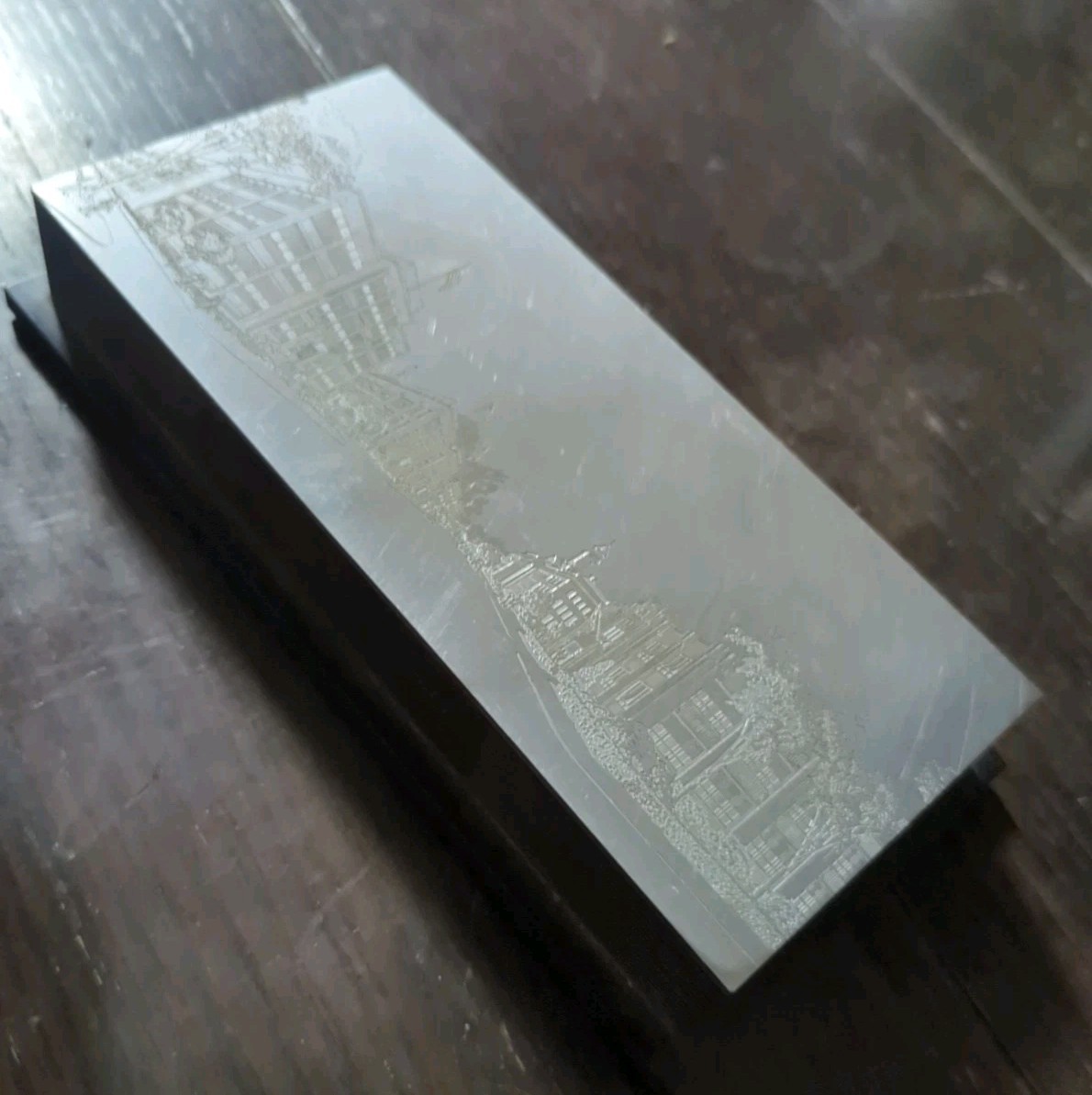 Vintage IBM Factory Organizations Commemorative Trinket Box 7.5"