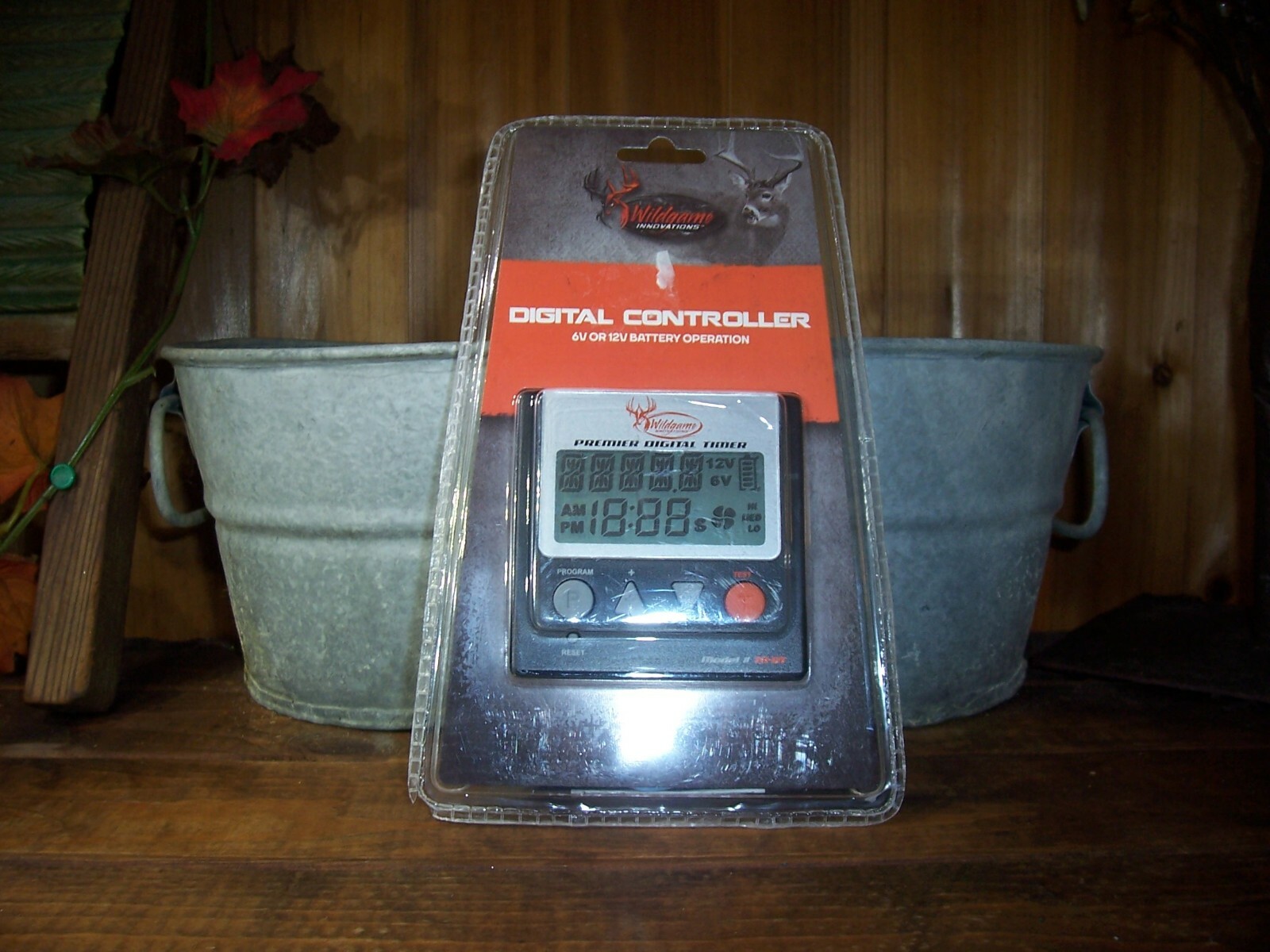 WILDGAME INNOVATIONS DIGITAL CONTROLLER FOR DEER FEEDER 6V OR 12 V OPERATION NEW