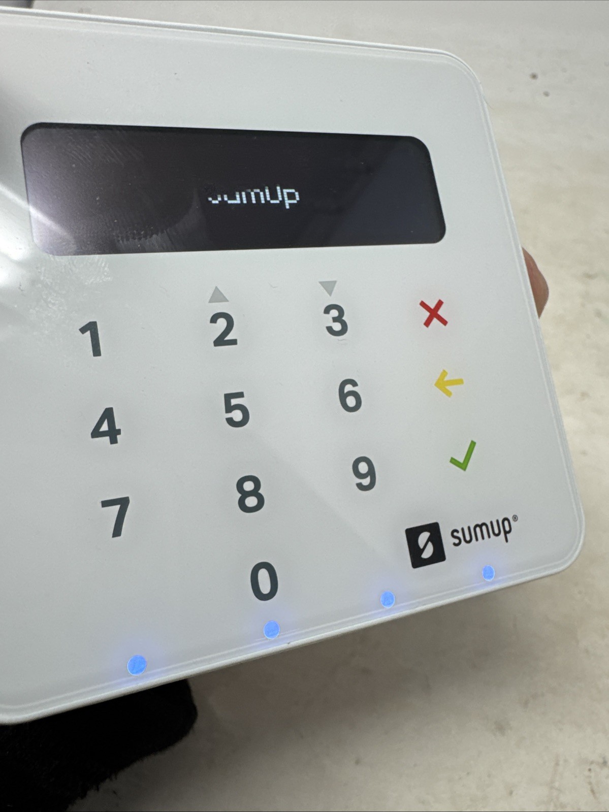SumUp Plus Card Reader Bluetooth NFC RFID Credit Card Reader UNTESTED POWERS ON