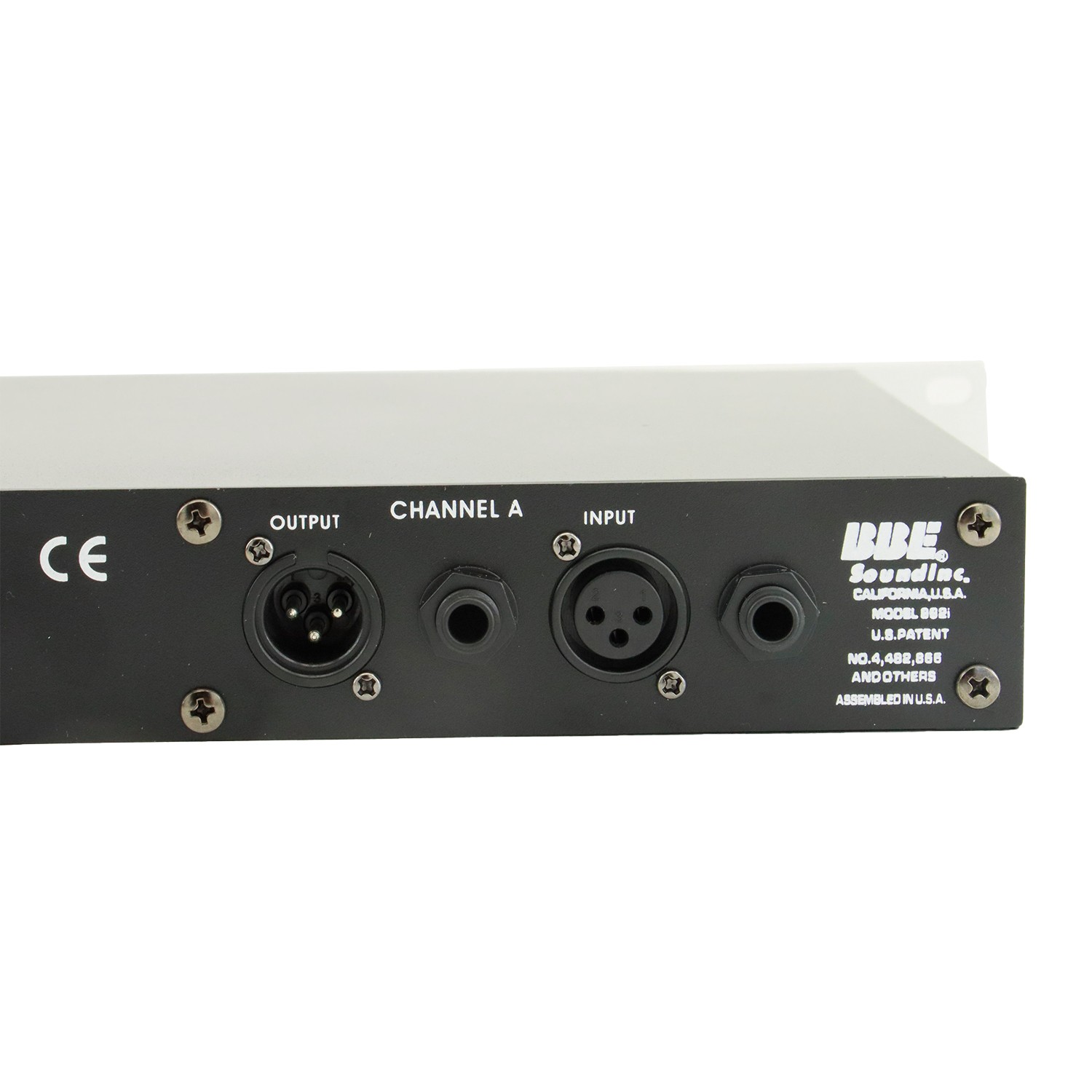882i BBE Sonic Maximizer Rackmount Unit 1U With XLR Cables NEW US
