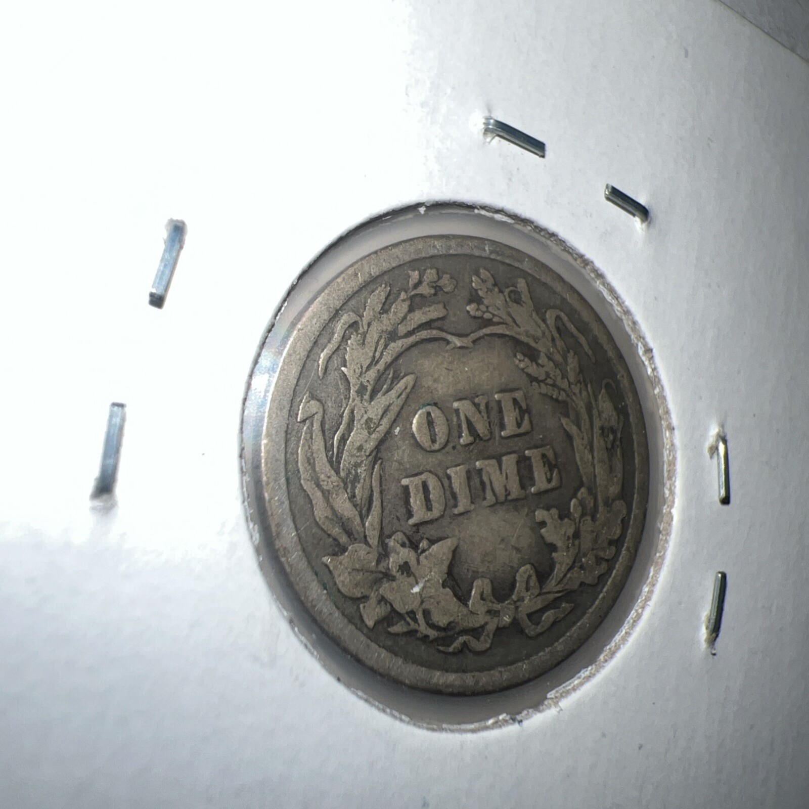 1916 Barber Dime (P) No Mint Mark