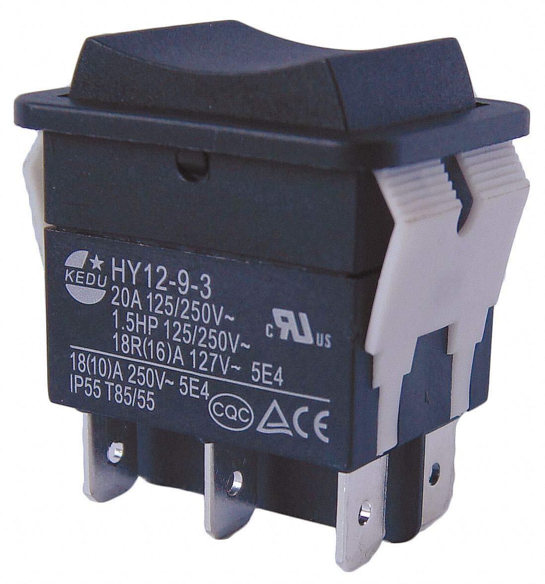 Rocker Switch Dpdt 6 Connections