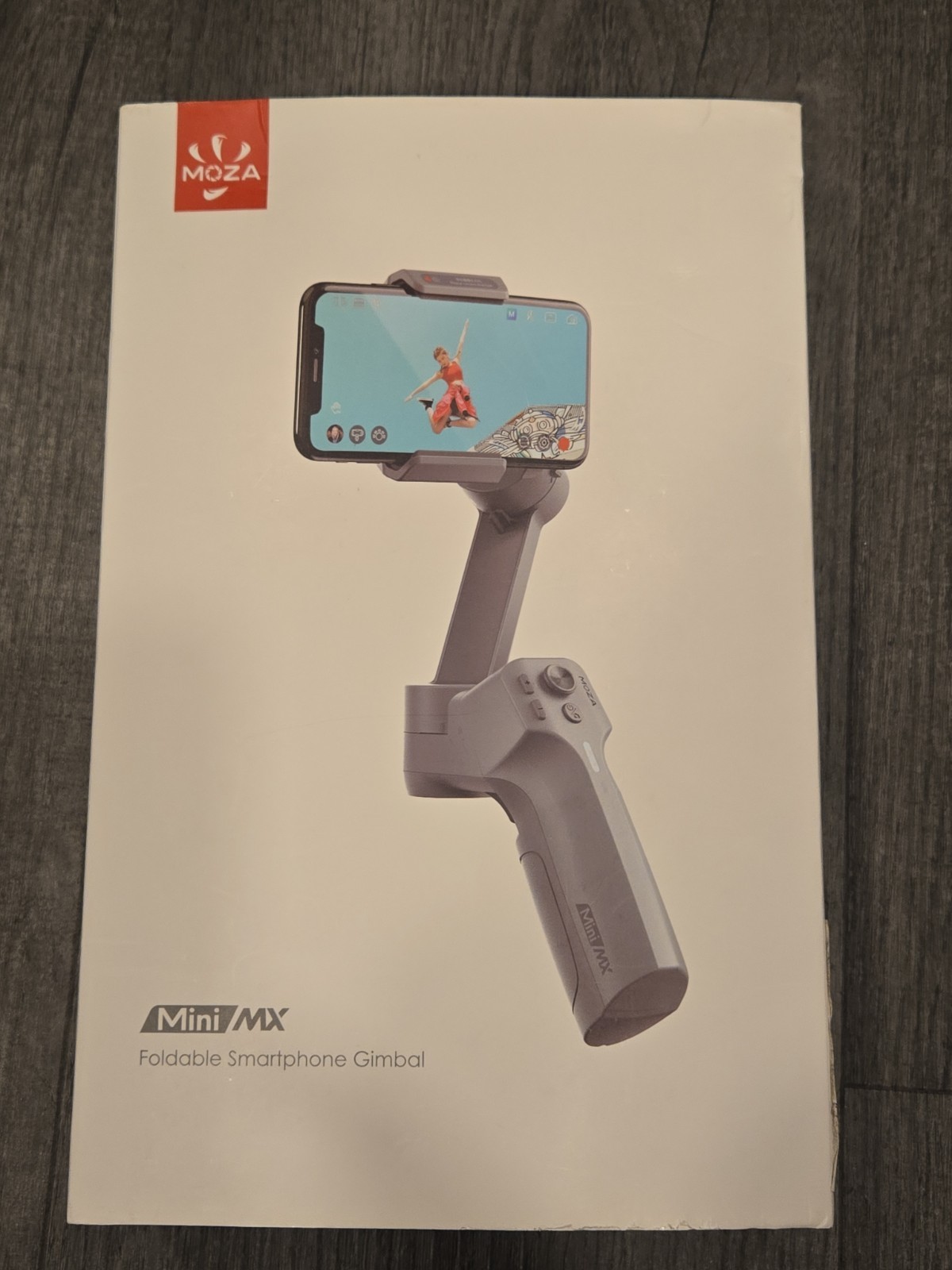 MOZA Mini MX Smartphone Gimbal Stabilizer 3 Axis Foldable Handheld Compact
