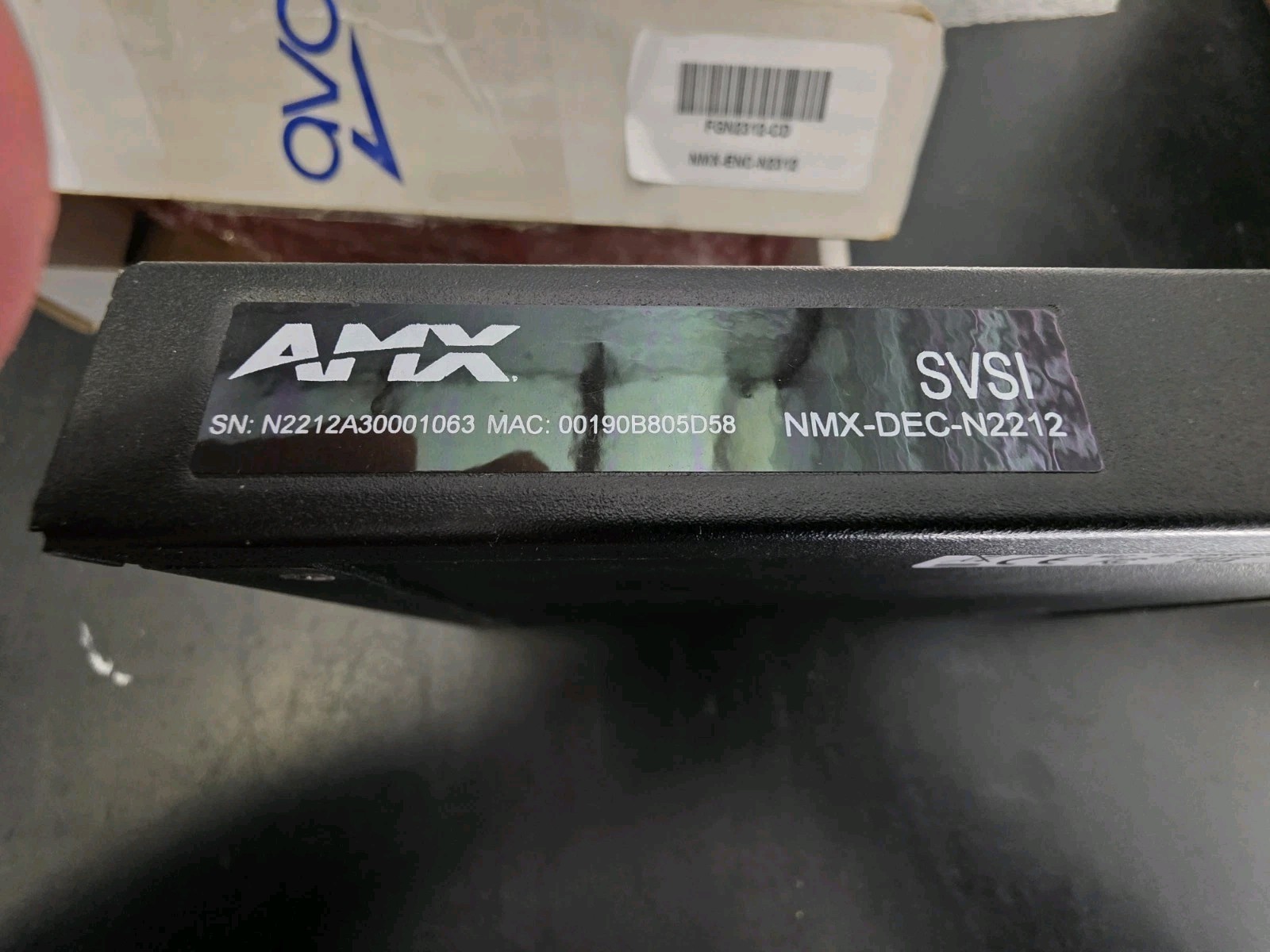 AMX SVSI NMX-DEC-N2212 Decoder