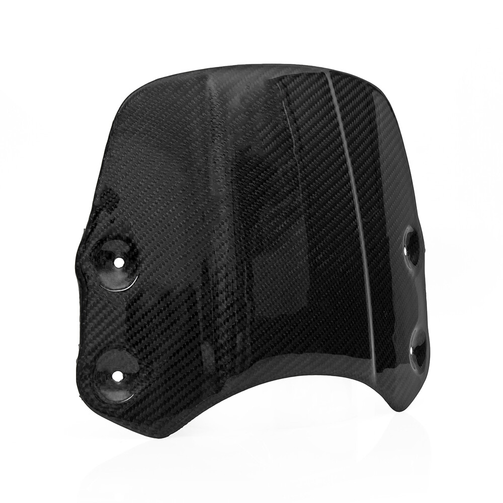 For YAMAHA XSR 900 Carbon Windscreen Windshield Shield Screen With Bracket