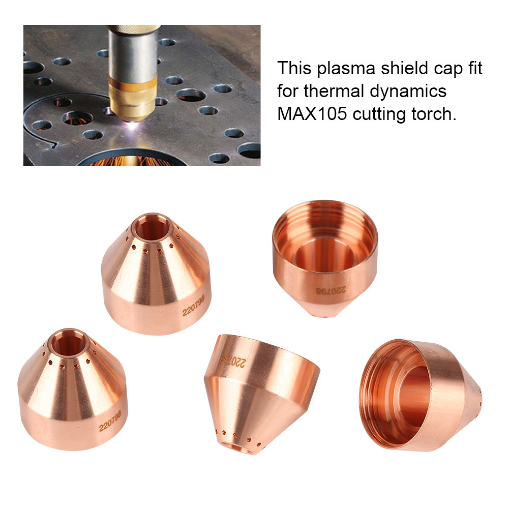 5pcs Cup Cap For 105 Cutting Torch Consumables 220798