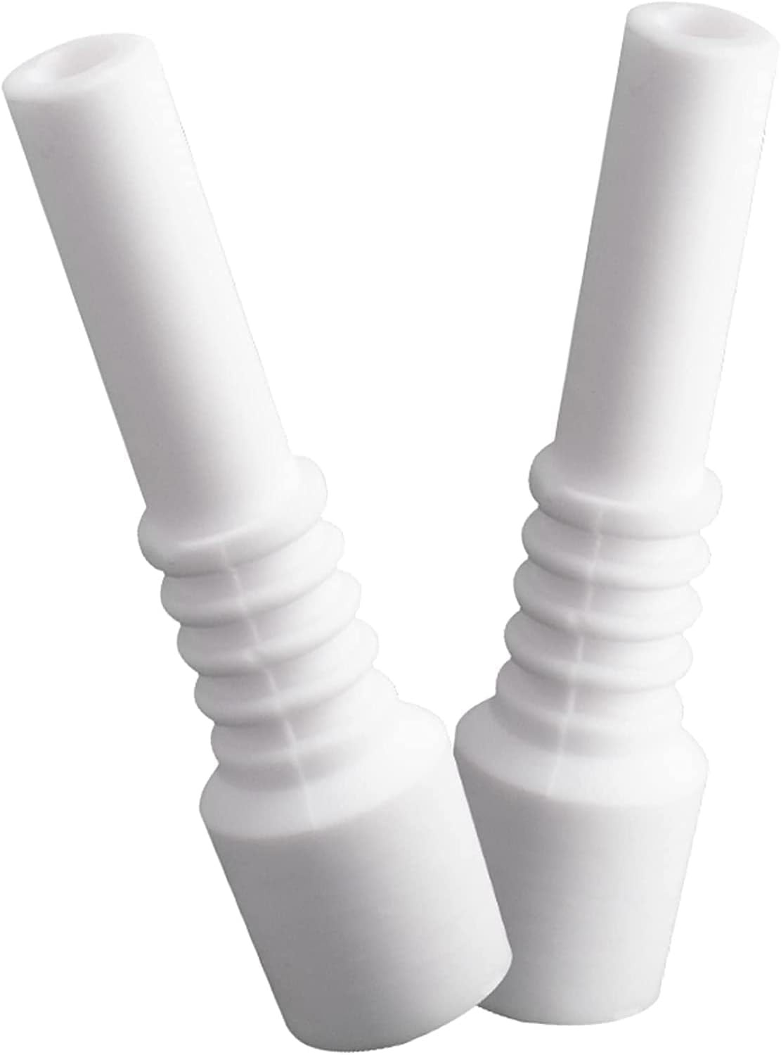 2 Pack of Sand Blaster Ceramic Nozzles Only - Replacement Sandblasting White