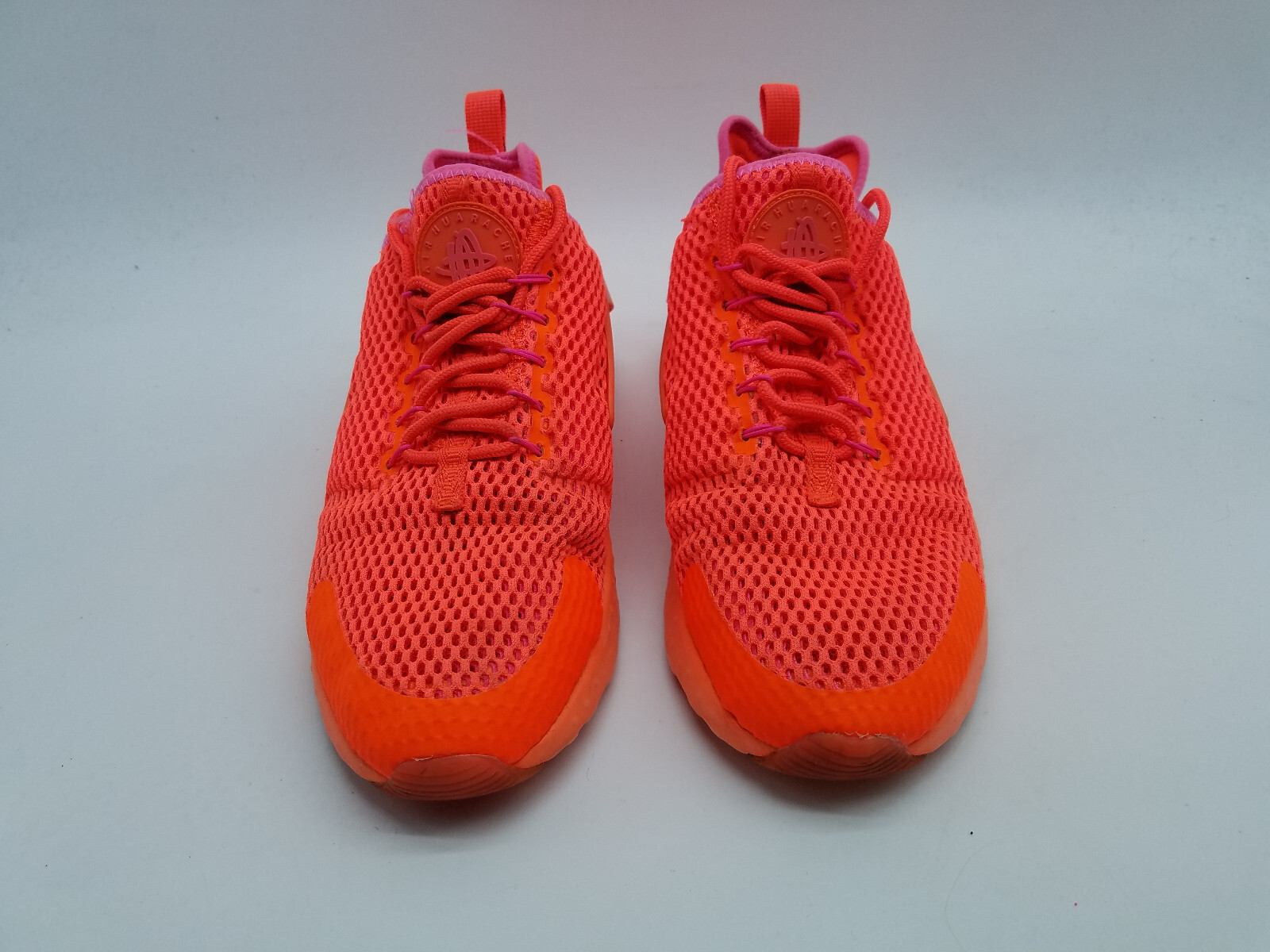 Nike Air Huarache Run Ultra BR Women's Size 9 Running Shoes Crimson Orange