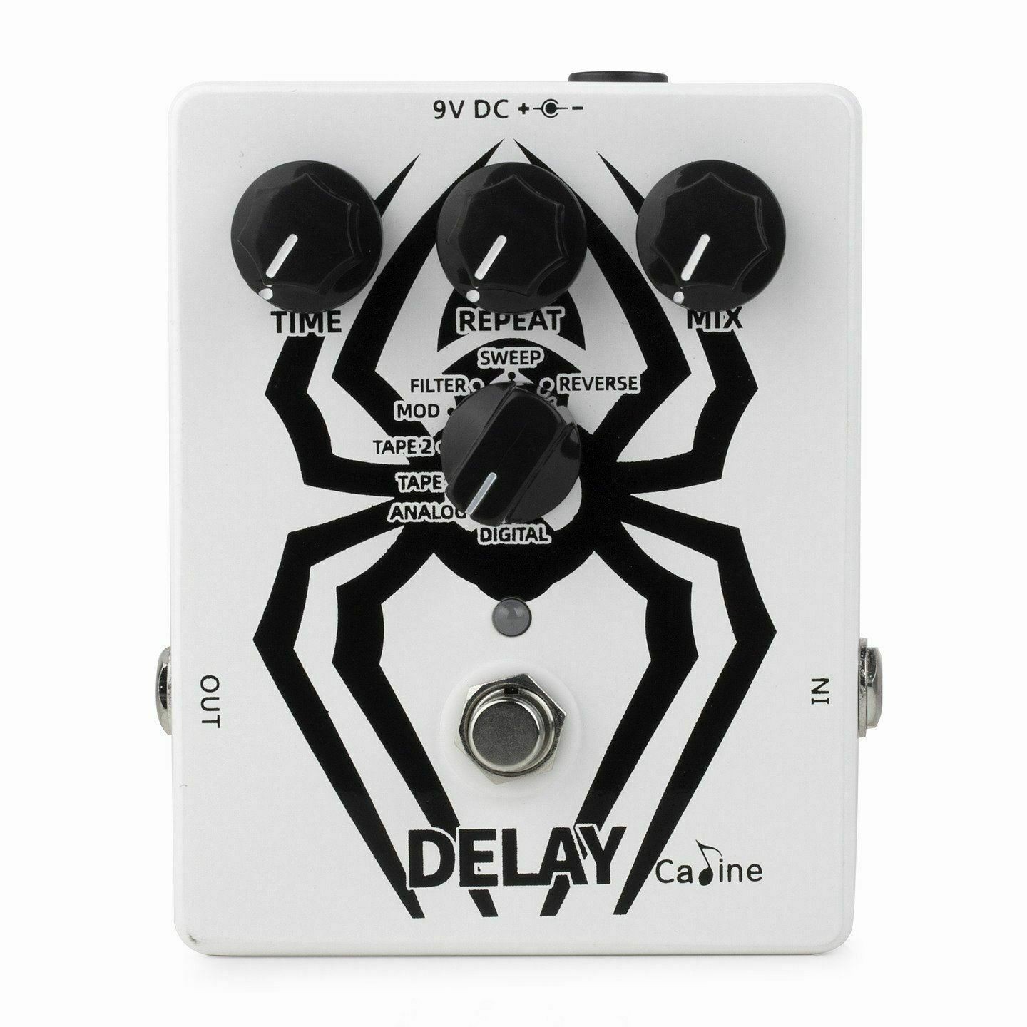 Caline CP-86 The Arachnid Multi-Delay Antivenom Multi Delay Guitar Effect Pedal