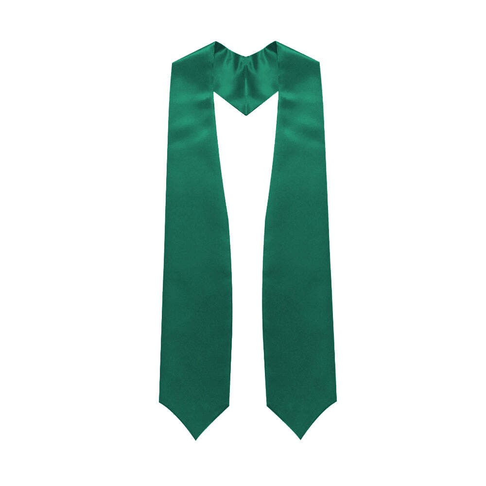 Endea Church Emerald Green Premium Bridal Satin Choir Stole Unisex