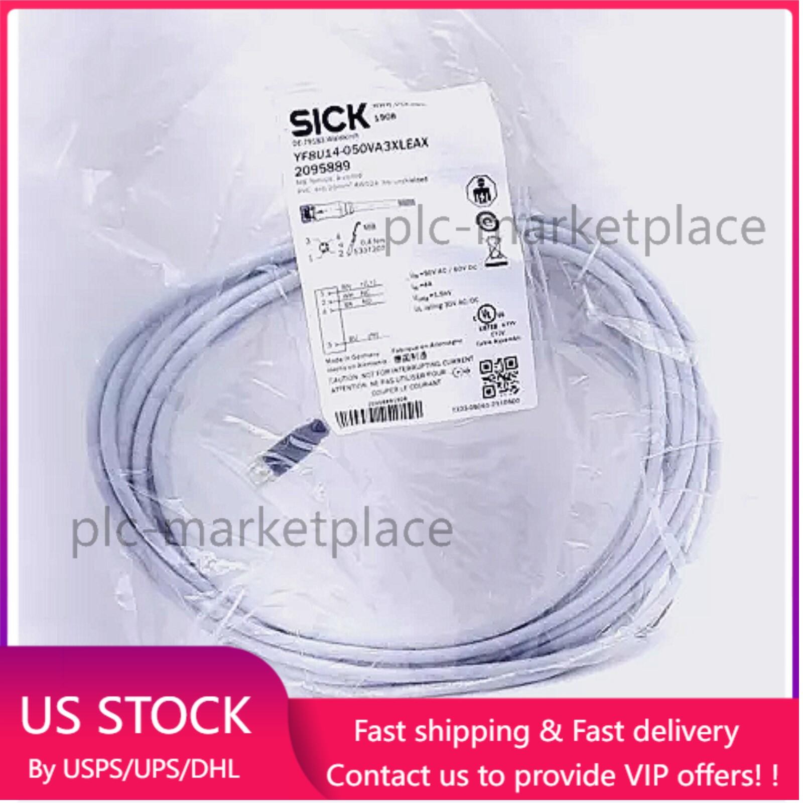 New SICK YG8U14-050VA3XLEAX 2095963 YG8U14050VA3XLEAX Photoelectric Sensor
