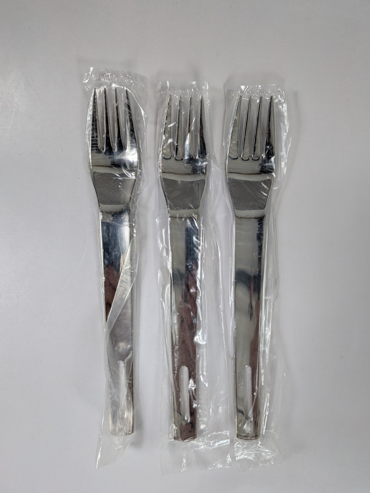 Mikasa RAVE Stainless Flatware 3 Forks NEW