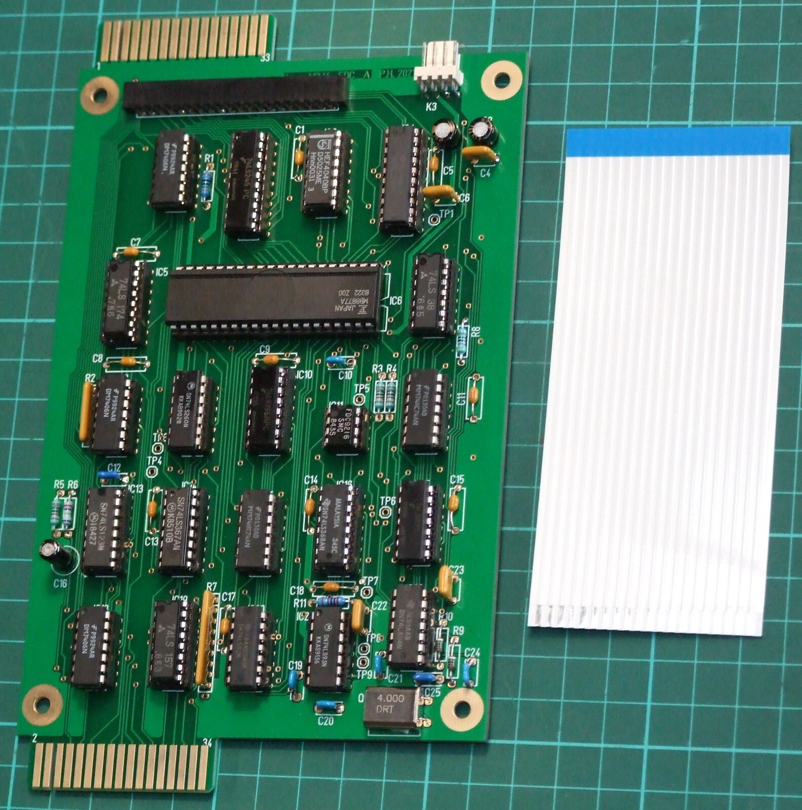 Floppy disk controller (FDC) for Tandy TRS-80 Model III and 4 vintage computers