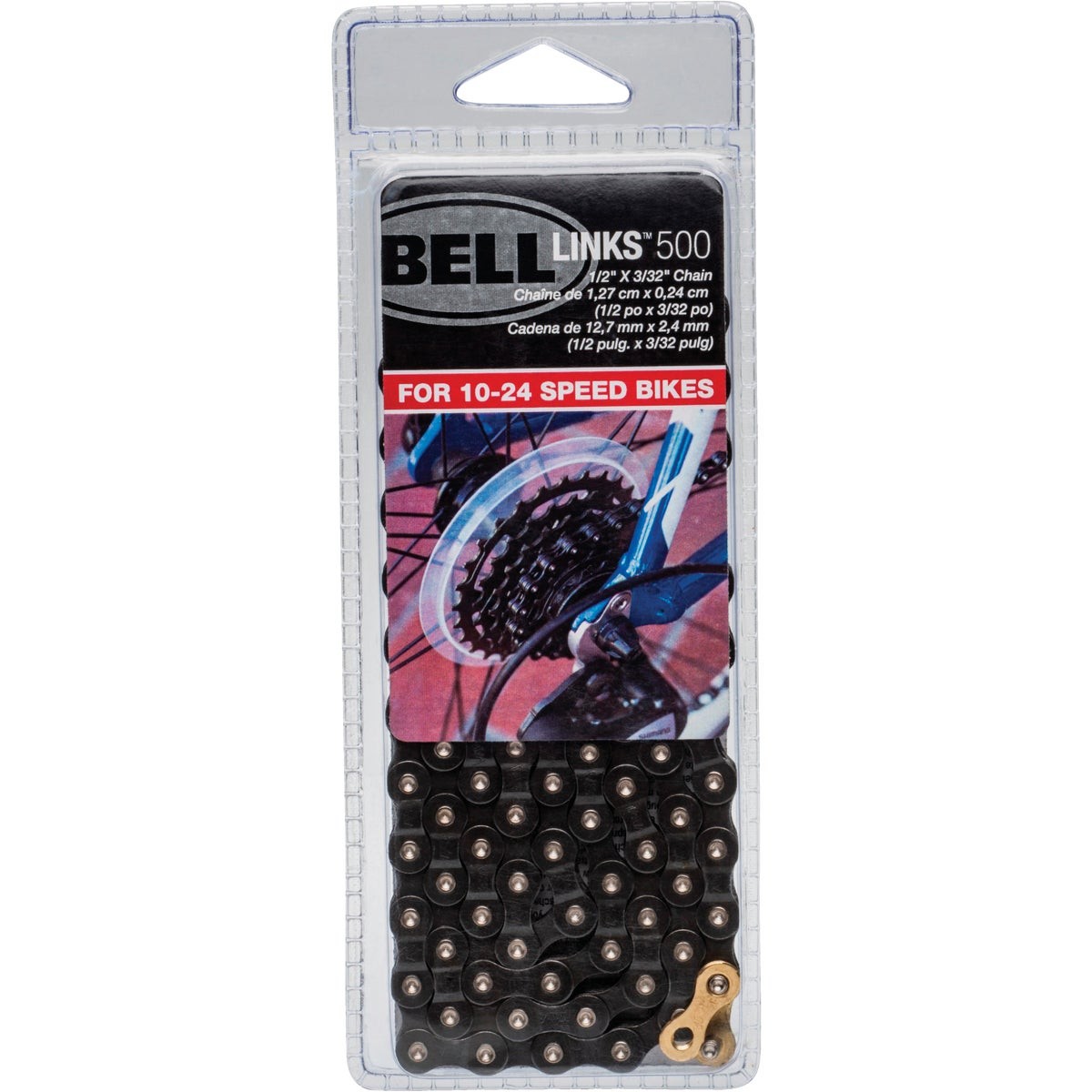 Bell Sports 10 to 24-Speed Bicycle Bicycle Chain 7122147 Bell Sports 7122147