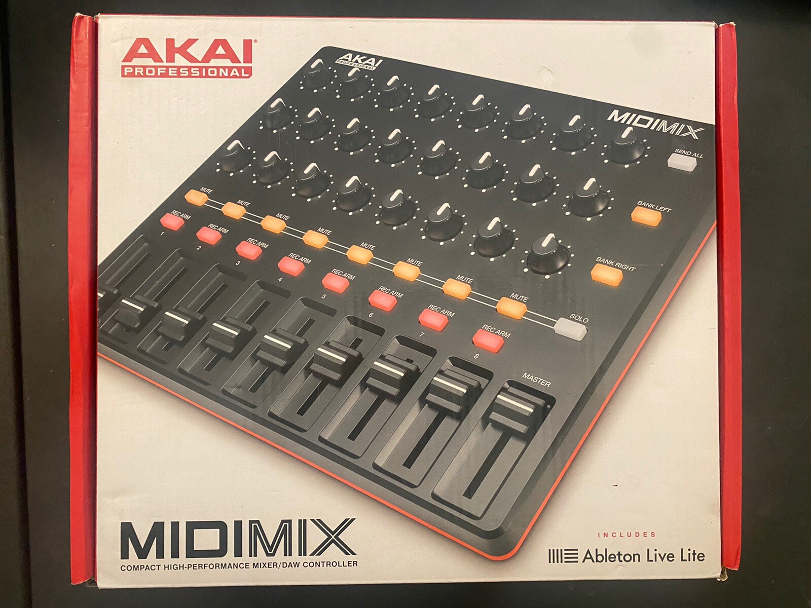 AKAI MIDI MIX MIDIMIX High-Performance Portable Mixer DAW Controller