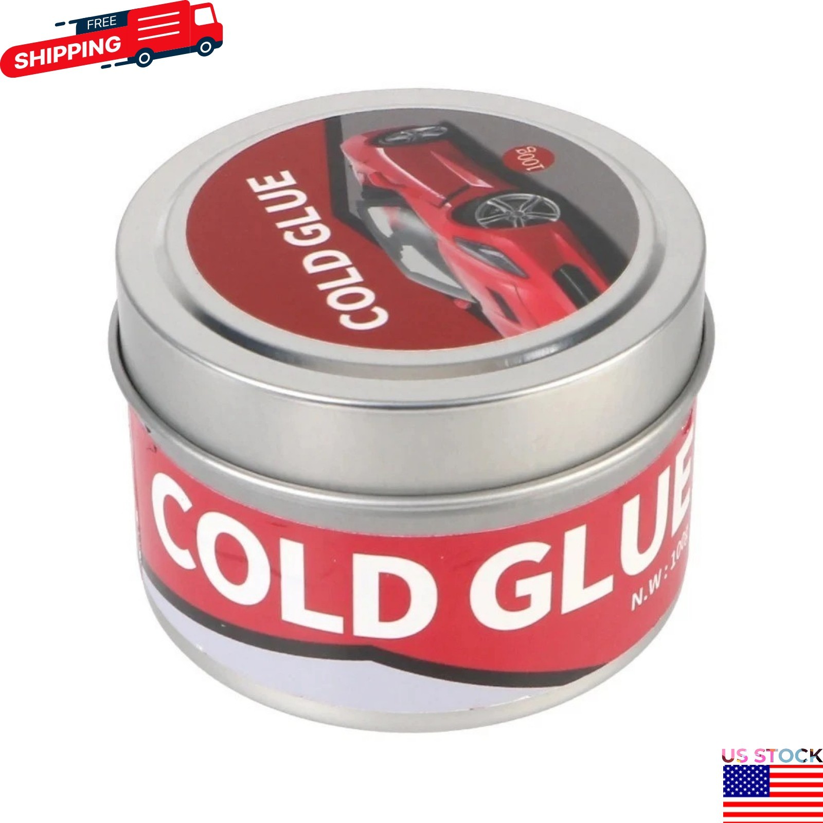 75g Cold Glue Dent Puller Kit Car Panel Remover Tool Paintless Repair PDR Set