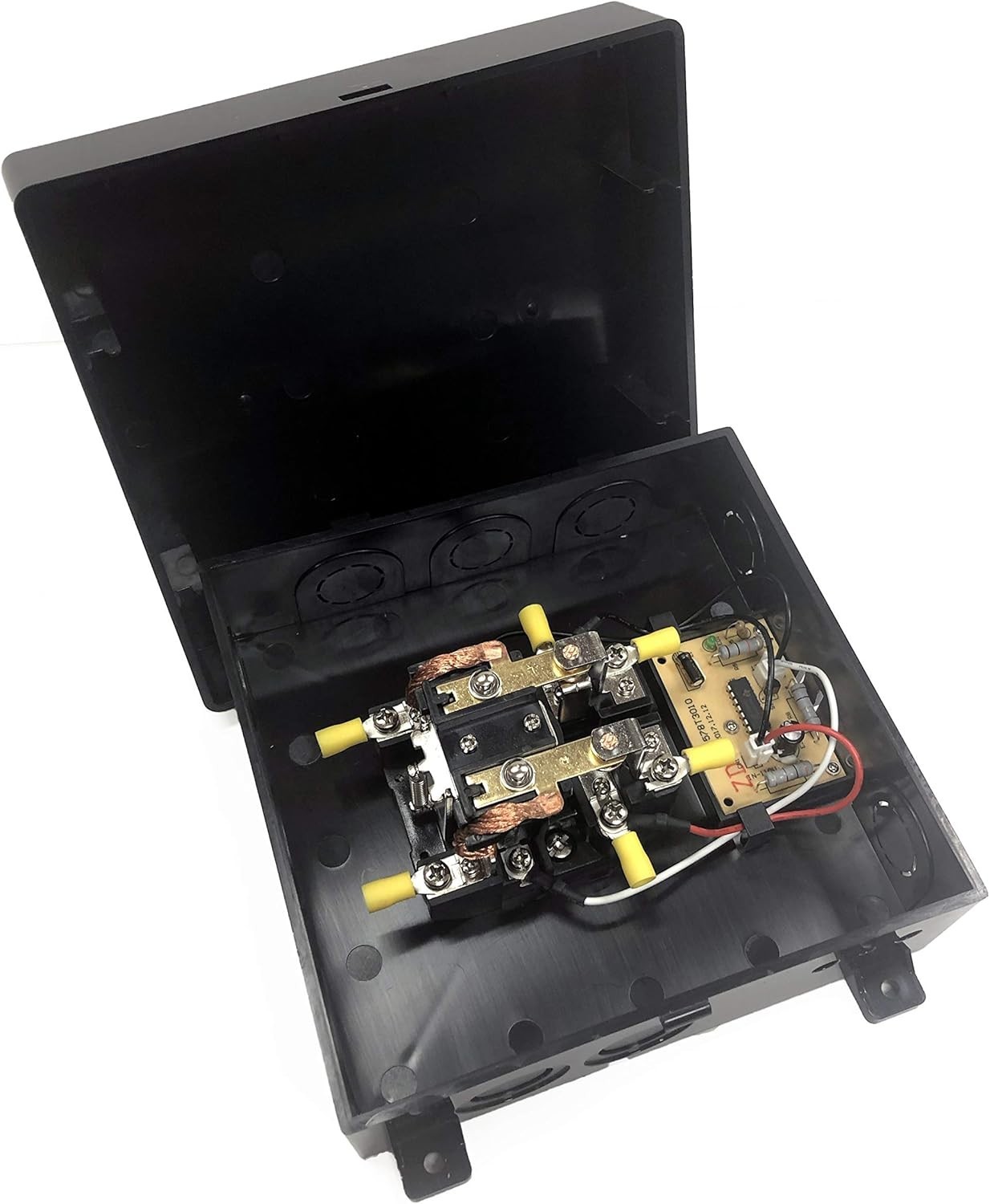 30 Amp Automatic Transfer Switch with 12 Volt DC Relay | 2 – 110Vac inputs to...