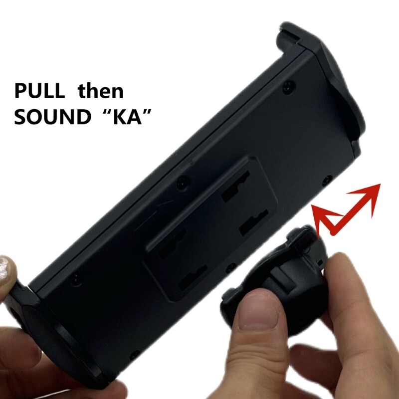 Tablet Wall Mount Bracket Black Adjustable for 5.31-11.22inch Tablet Smartphone