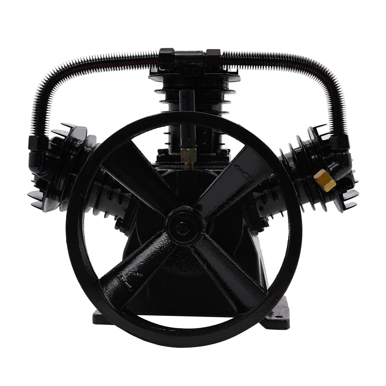 5-HP Single-Stage Inline-Twin Replacement Air Compressor Pump 3 3 Cylinder Head