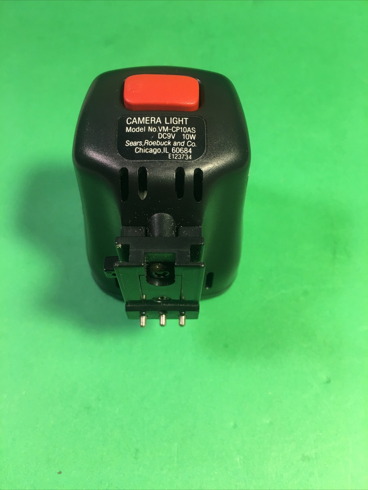 Genuine SEARS Camcorder VM CP10AS Camera Light E123734 Clean