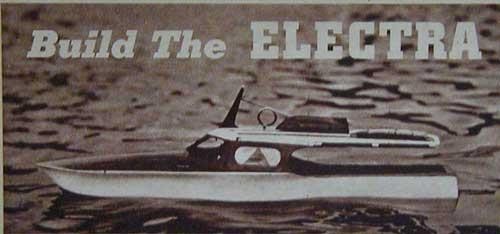 1940 Luxury Cruiser Electra 36" HowTo build PLANS Tony Fokker design