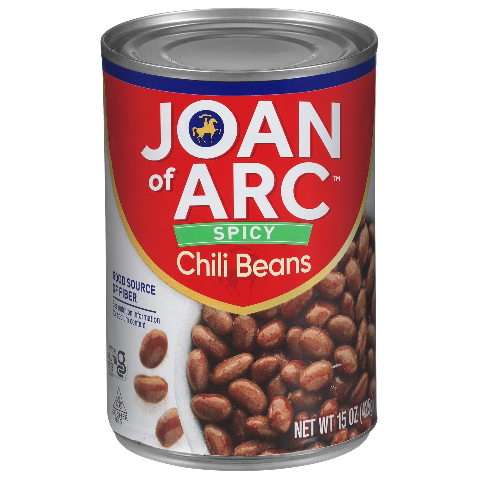 Joan of Arc Beans, Spicy Chili, 15 Ounce (Pack 12) 15