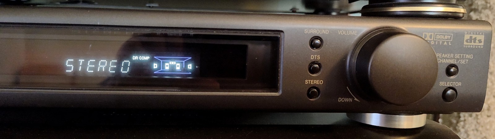 Technics SH-AC500D Digital Surround Processor Dolby - TESTED, No Remote