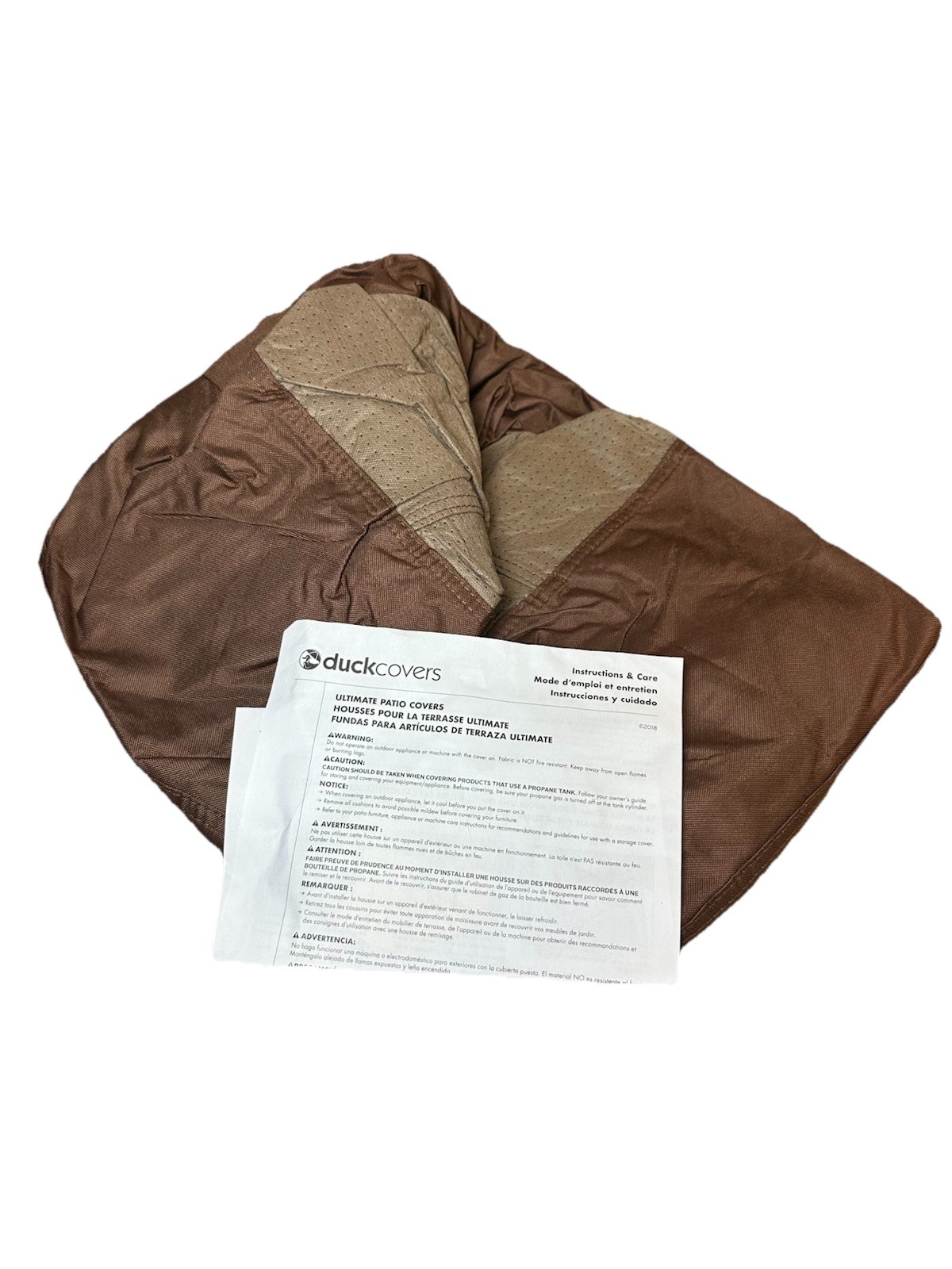 UFPS3232 Duck Covers Ultimate 32 in. Square Fire Pit Cover