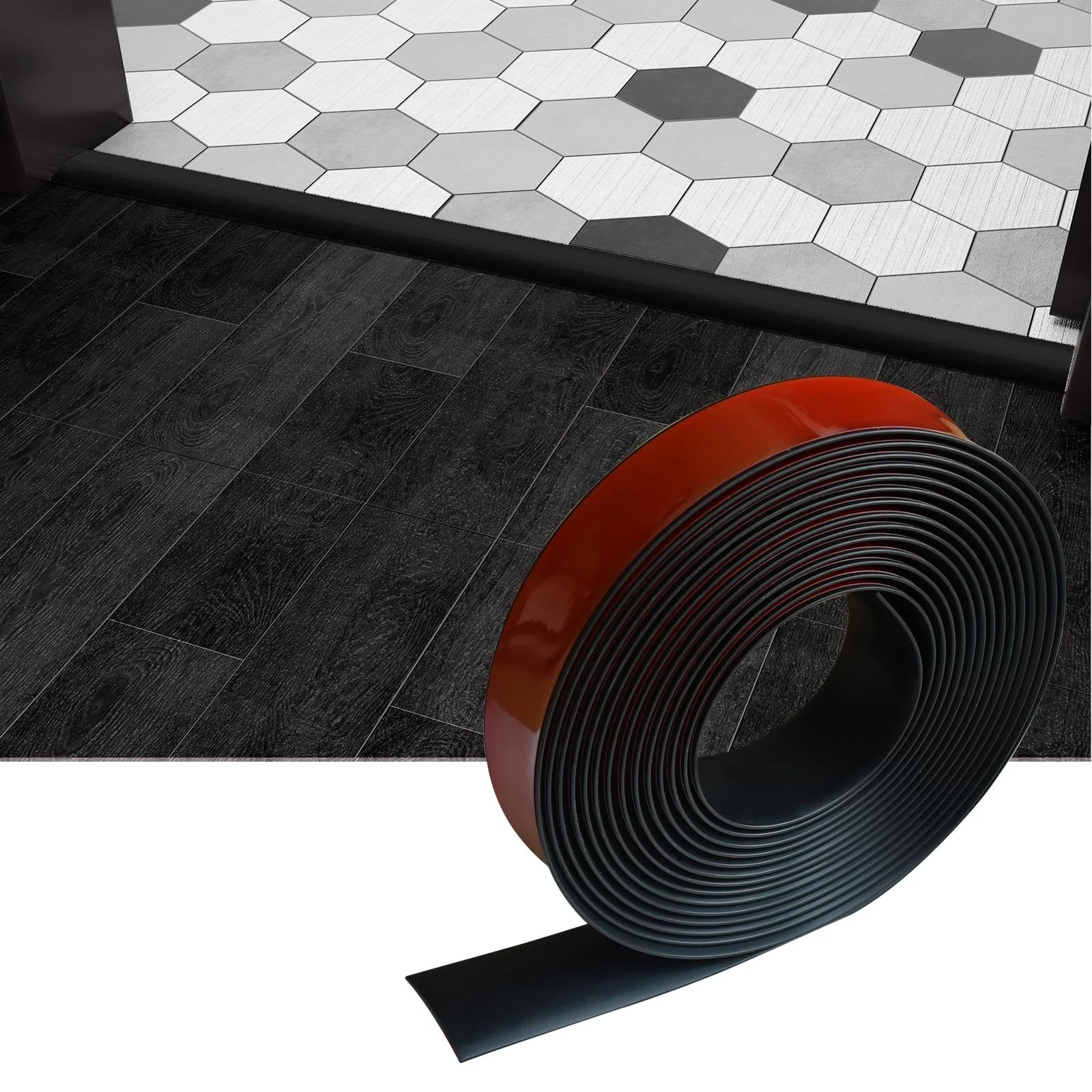 Floor/Door Flat Transition Strip & Self Adhesive Floor Vinyl Floor Edge Trim Lam