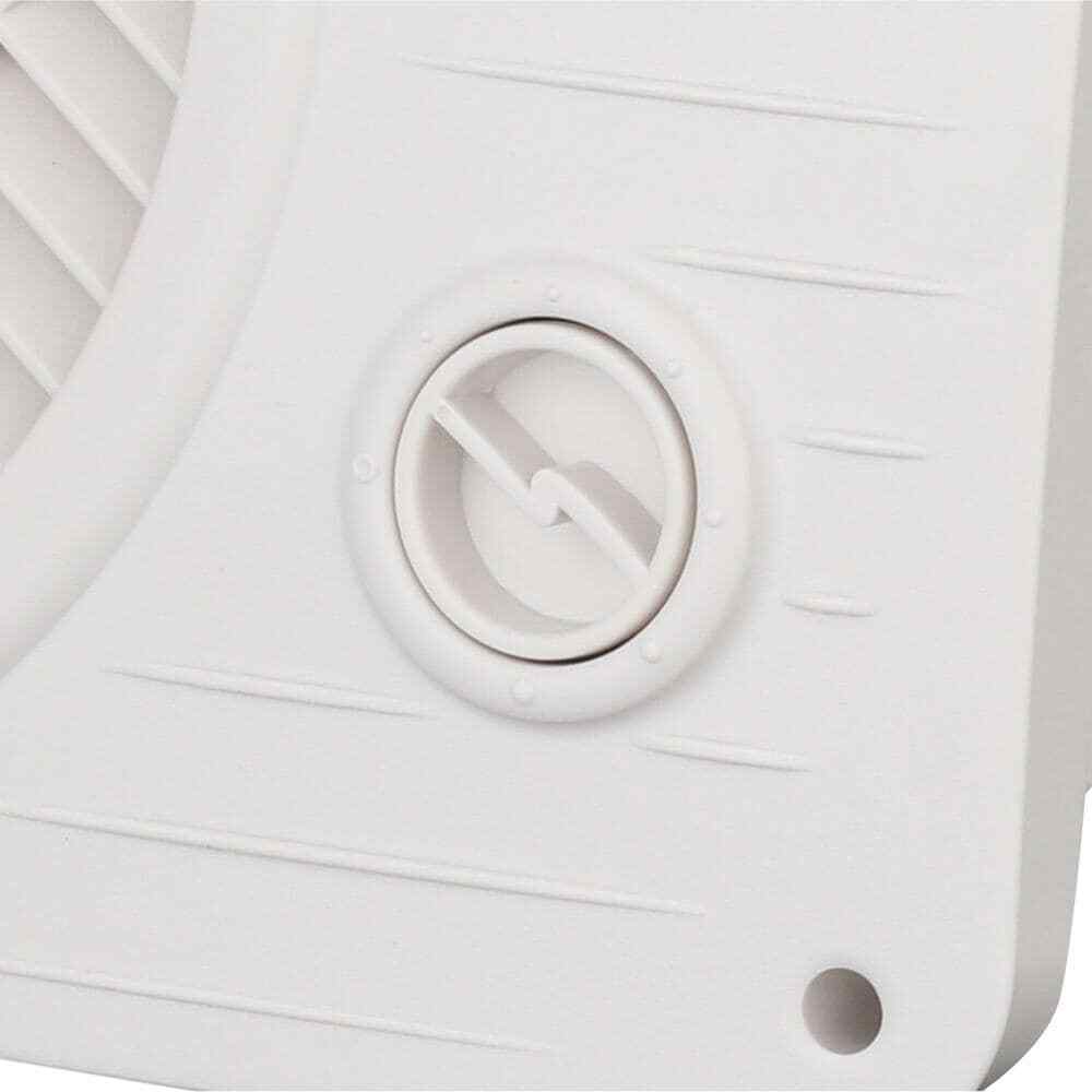 Suncourt Thru Wall Fan Variable Speed Hardwired Quiet Operation Rotating Grille