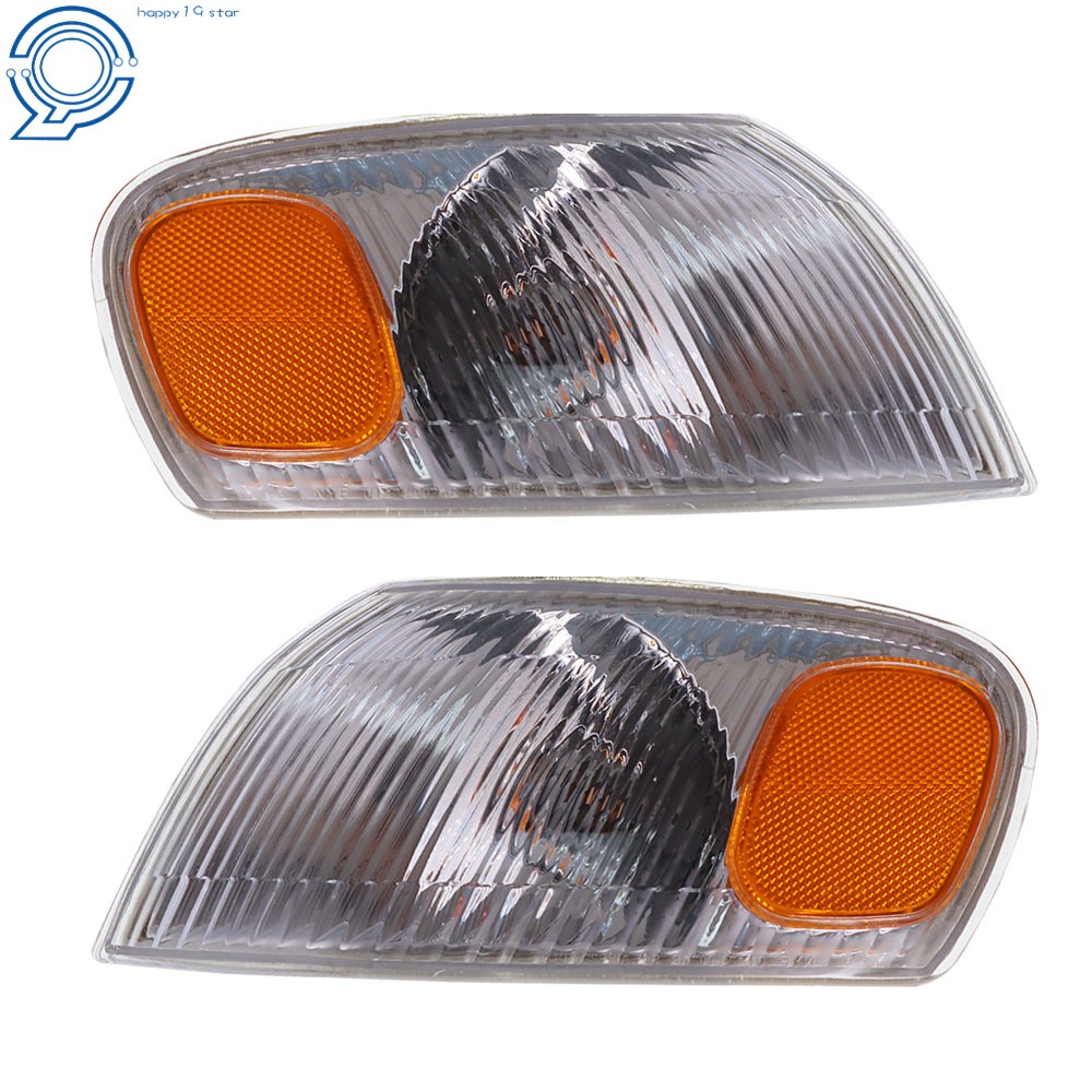For Toyota Corolla 1998 1999 2000 Combo Set Headlight & Corner Parking Lights