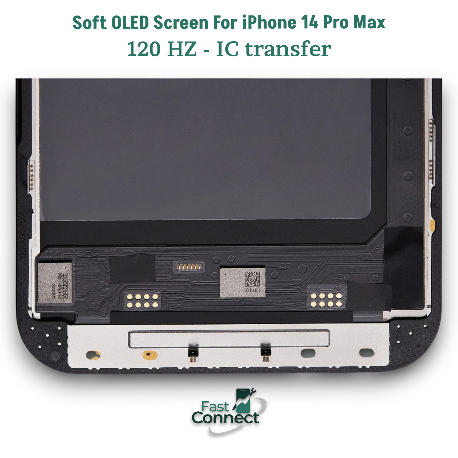 Soft OLED For iPhone 14 Pro Max Display Screen Digitizer OEM Quality Tested