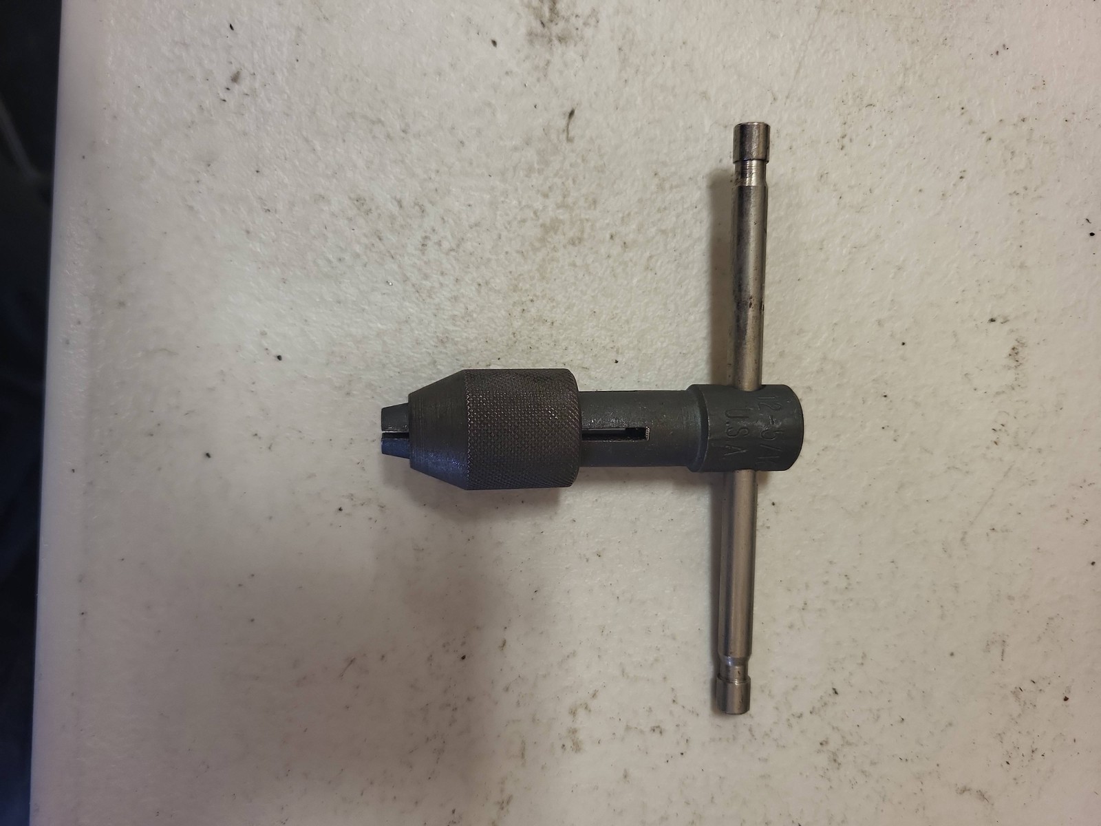 Vintage Tap Wrench 1/2 to 5/16 USA Made Threading Tool Machinist Hand Tool