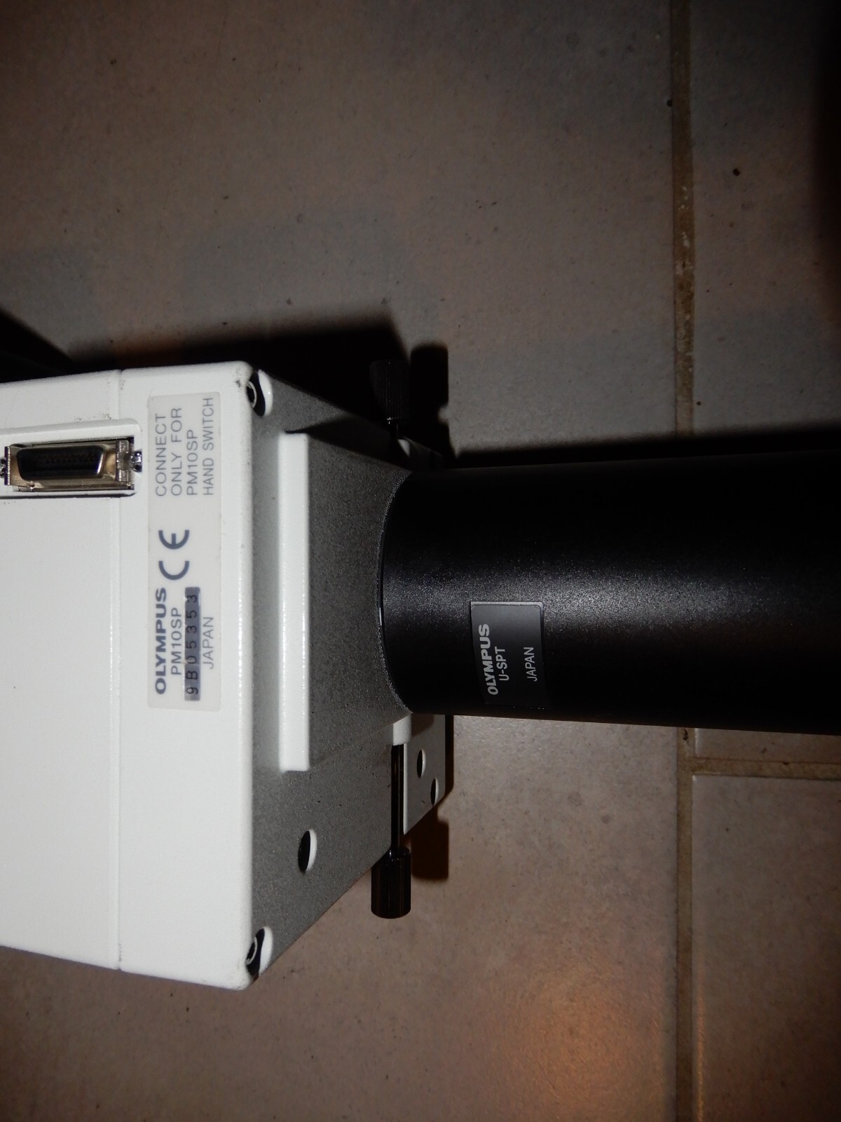 Olympus PM-C35DX 35MM Microscope Camera with PM-DA35DX Adapter and U-SPT Lens