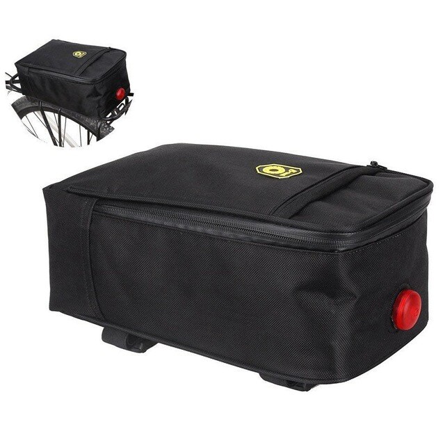 B-SOUL Bicycle Bike Trunk Bag Pannier Saddle Bag Luggage Carrying Bag Waterproof