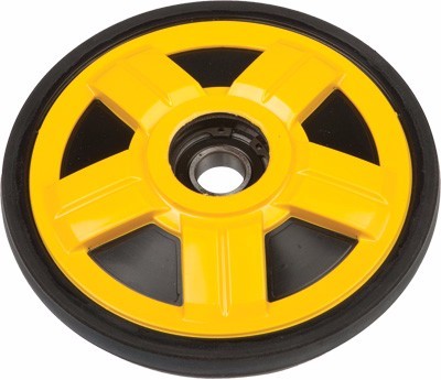 SKI DOO YELLOW PPD OEM 180MM IDLER WHEEL OEM 503190342 FITS MOST REV XP 08-12