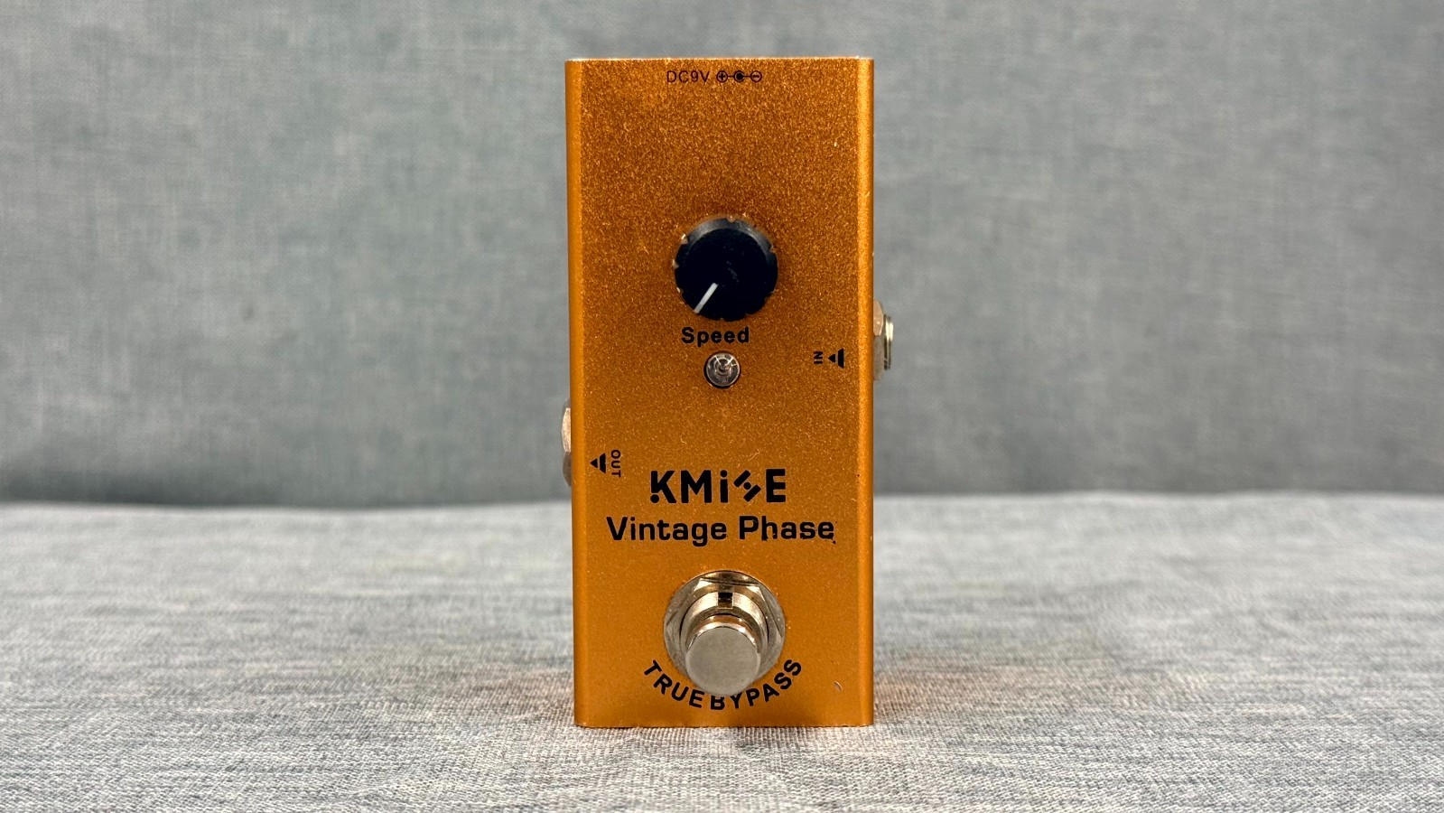 Kmise Vintage Phase Phaser Guitar Effects Pedal, True Bypass