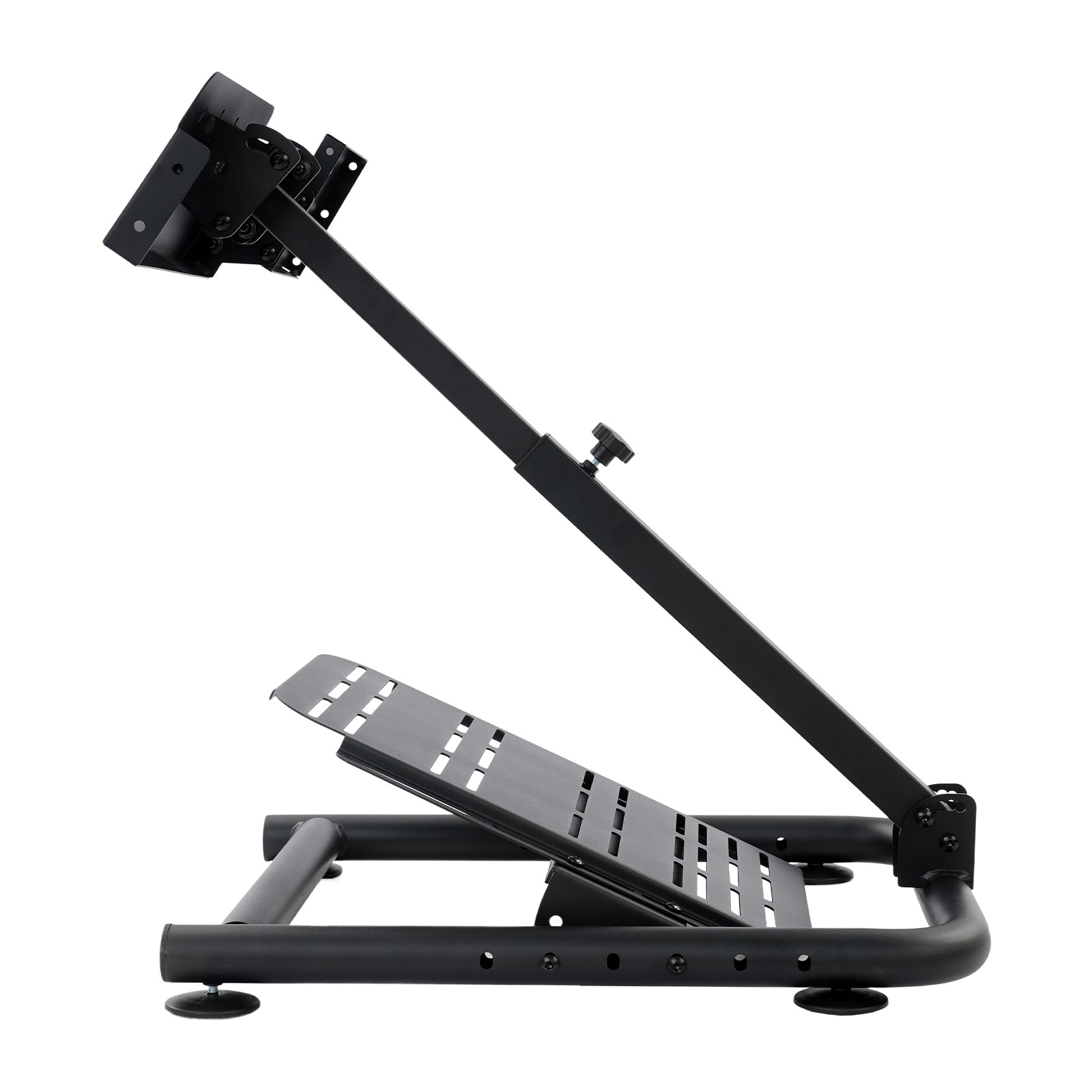 Foldable Racing Steering Wheel Stand Adjustable Height For Logitech Fanatec Moza
